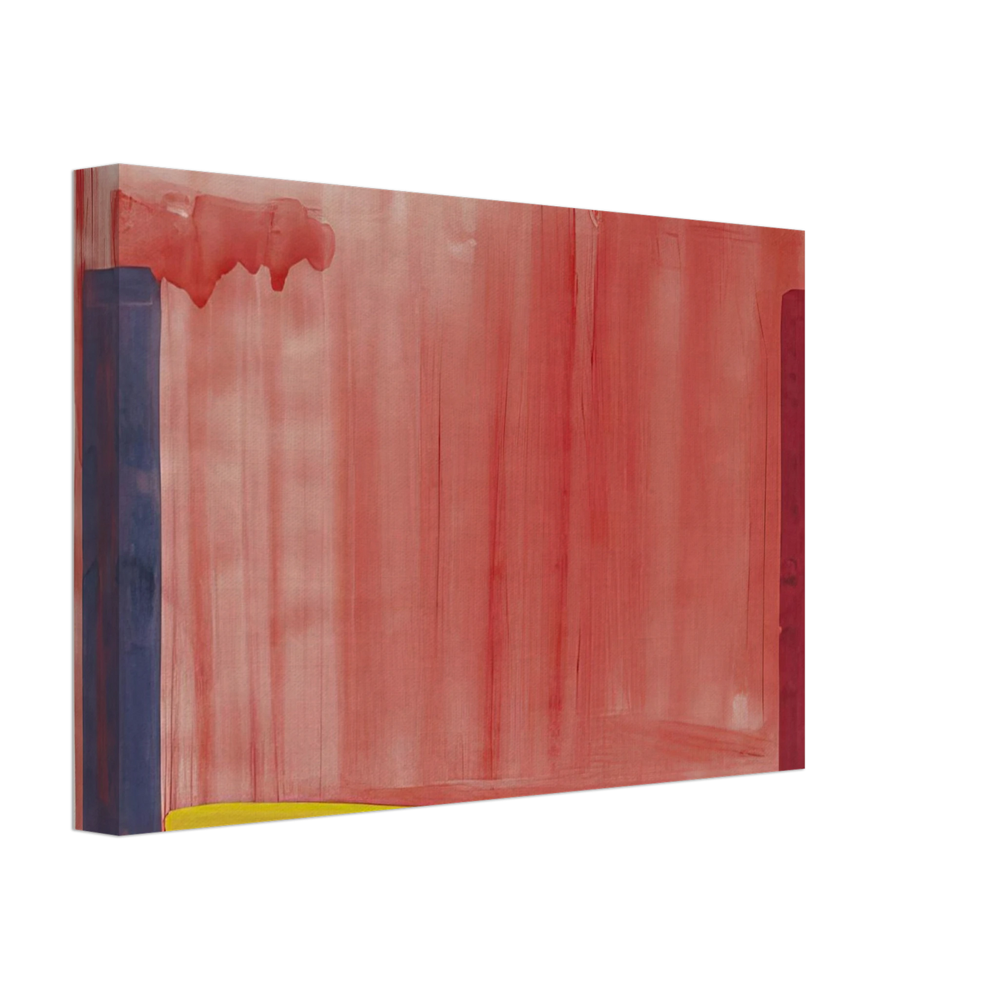 John Hoyland - Untitled - Color Field Painting Canvas - 40x60 cm / 16x24 inches-canvas