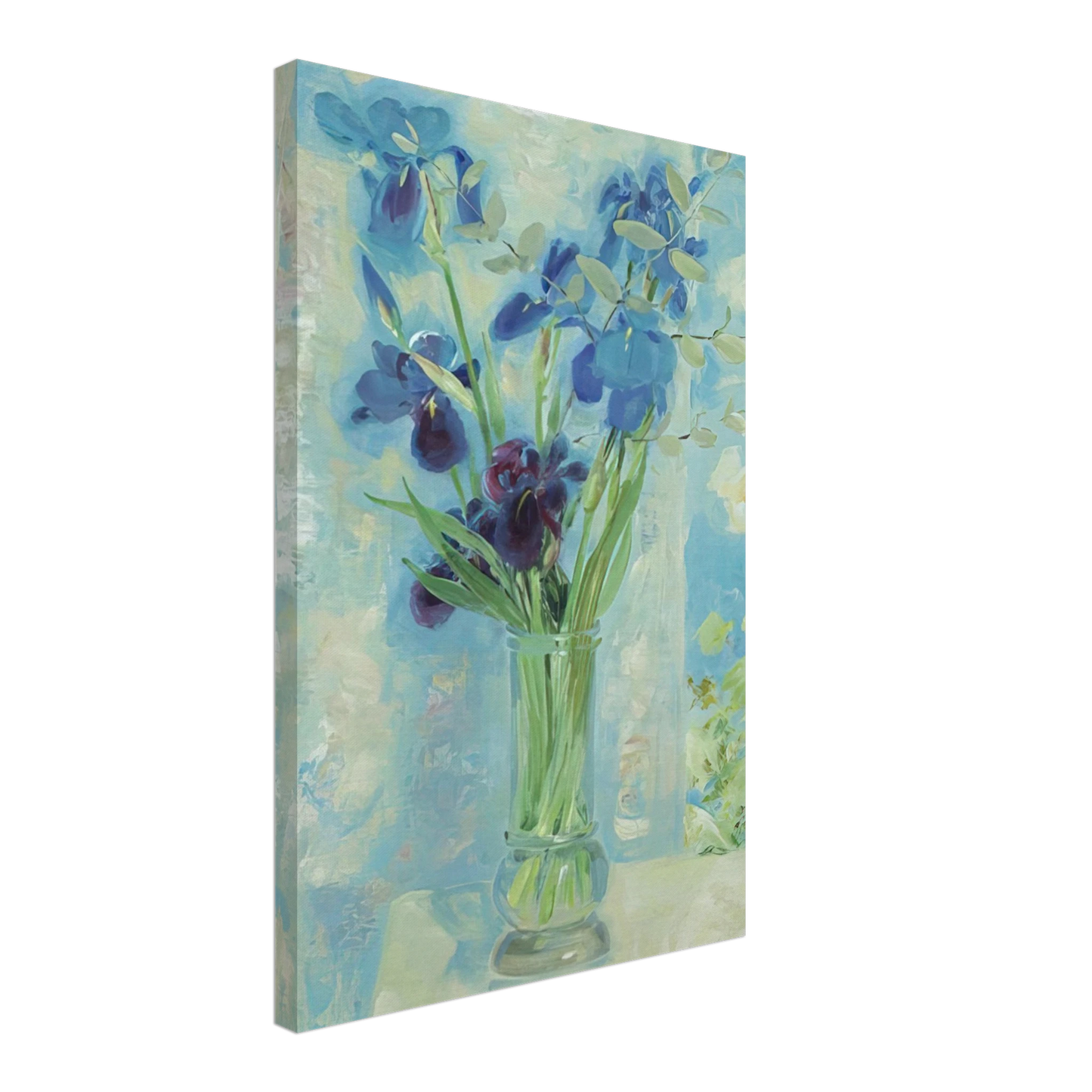 Le Pho - Fleurs - Post-Impressionism Canvas - 40x60 cm / 16x24 inches-canvas