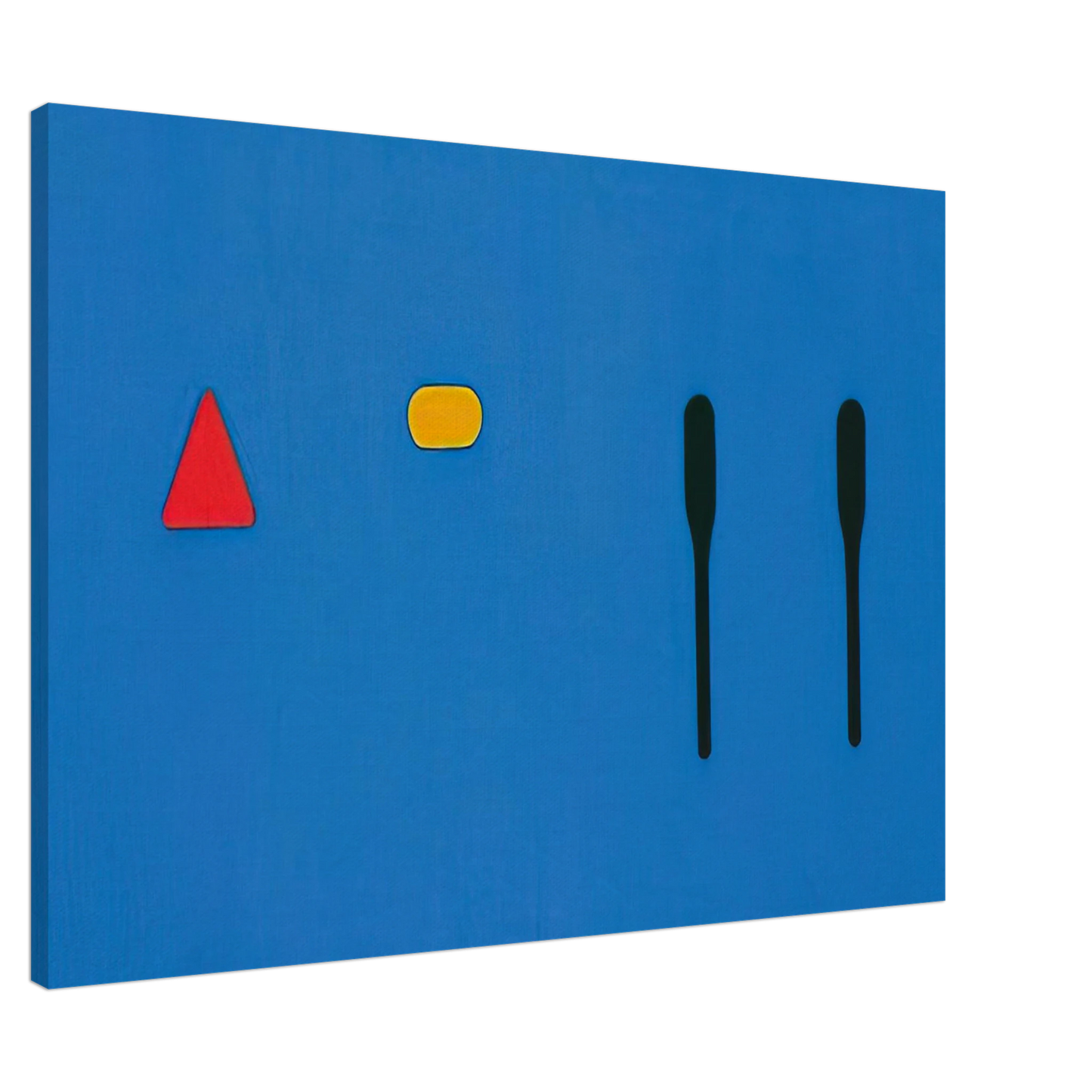 Ron Gorchov - Untitled - 1968 Canvas - 20x30 cm / 8x12 inches-canvas