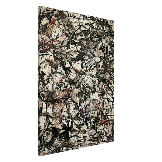 Jackson Pollock - ENCHANTED FOREST 1947 Canvas - 20x30 cm / 8x12 inches-canvas