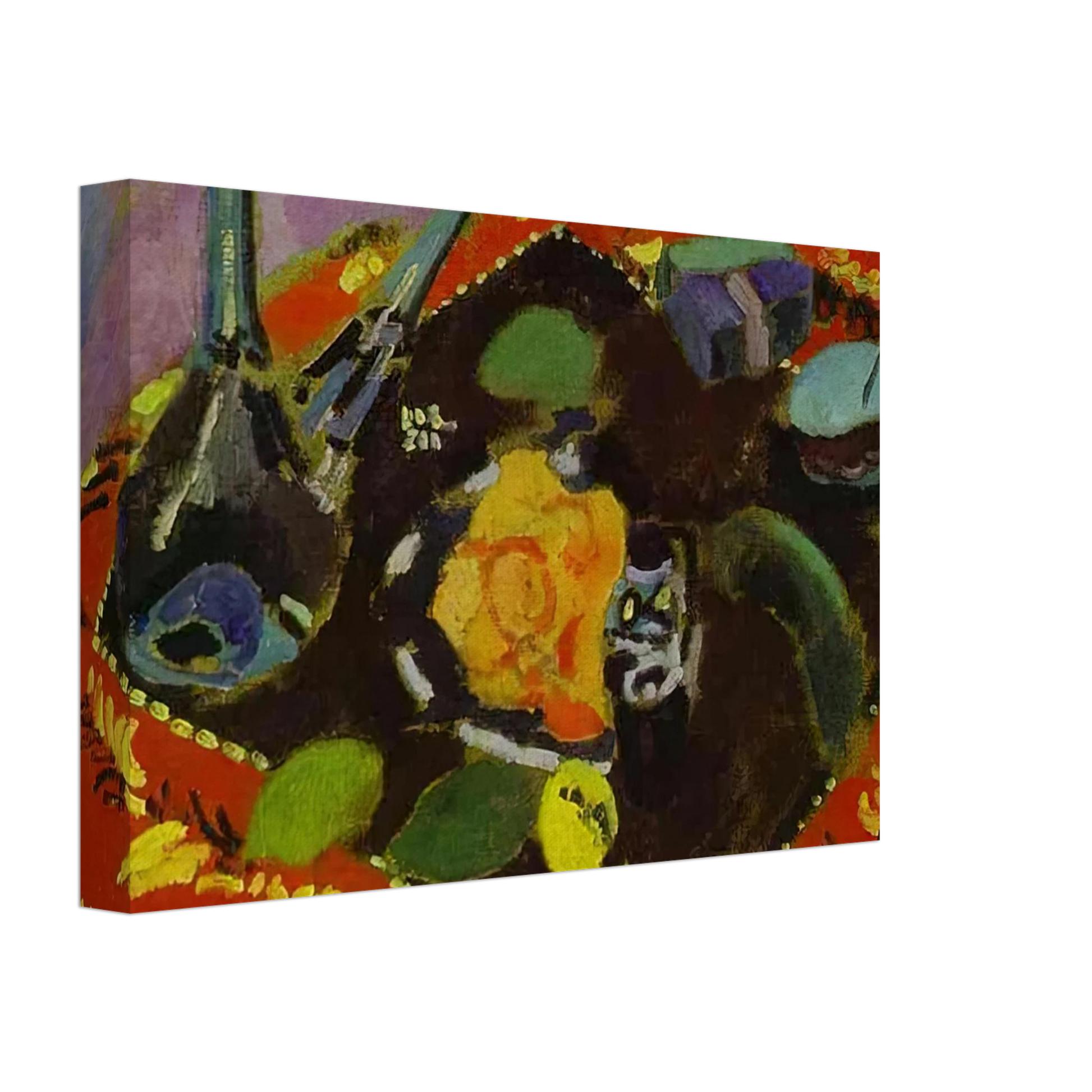 Henri Matisse - DISHES AND FRUIT 1906 Canvas - 70x100 cm / 28x40 inches-canvas