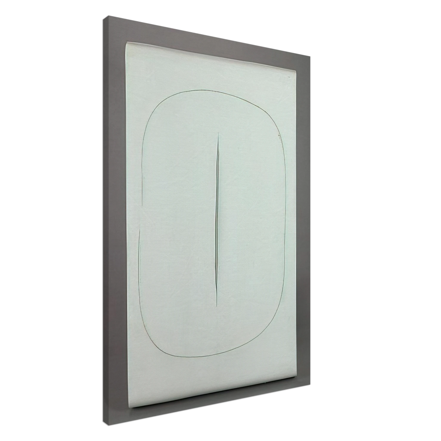 Lucio Fontana - Concept Spatiale - 1968 Canvas - 20x30 cm / 8x12 inches-canvas