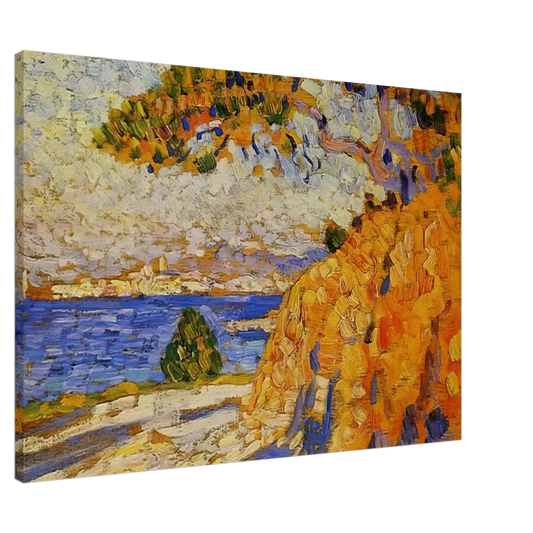 Theo van Rysselberghe - MIDI LANDSCAPE Canvas - 20x30 cm / 8x12 inches-canvas