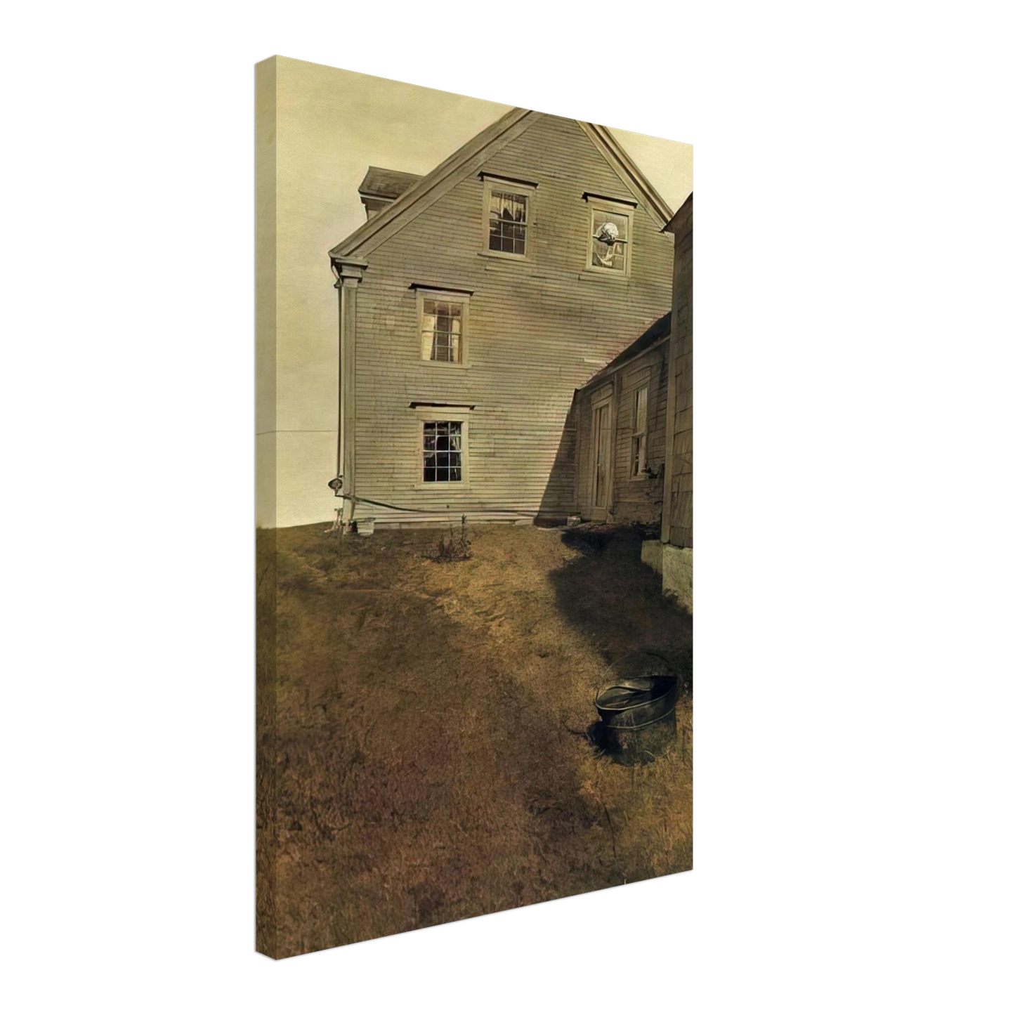 Andrew Wyeth - WEATHERSIDE Canvas - 40x60 cm / 16x24 inches-canvas