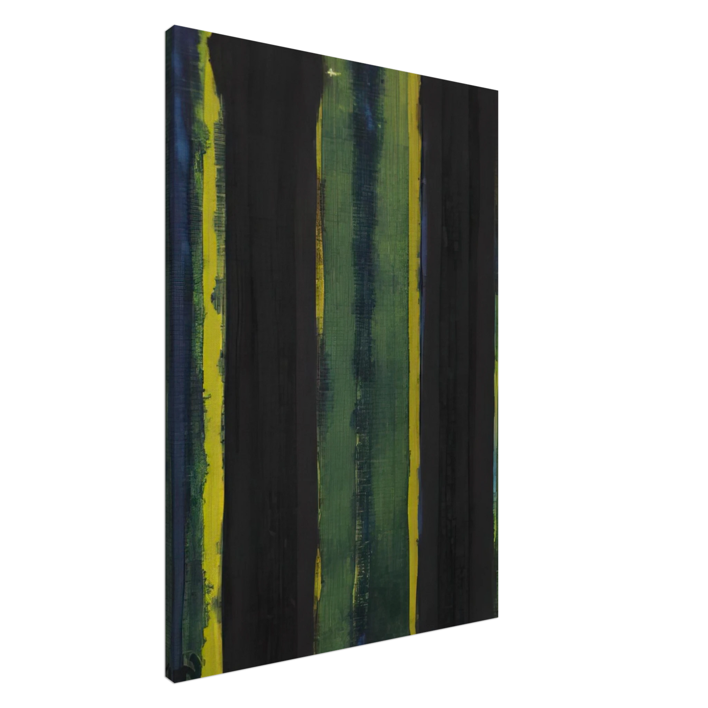 Yun Hyong-keun - Untitled - 1970 Canvas - 20x30 cm / 8x12 inches-canvas