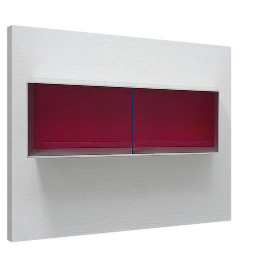 Donald Judd - Untitled Menziken - 1991 Canvas - 20x30 cm / 8x12 inches-canvas