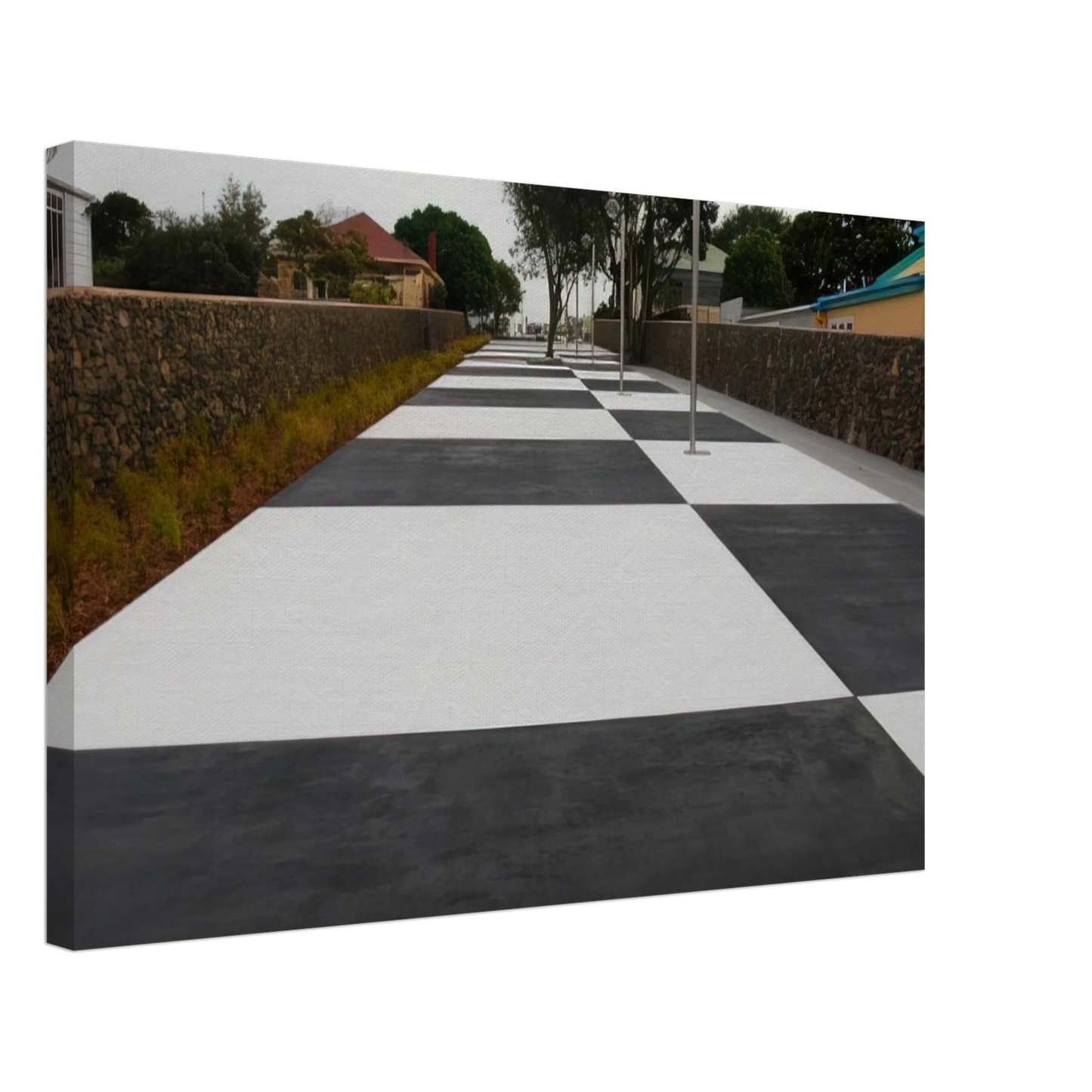 Billy Apple - Waipero Swamp Walk - Pop Art Canvas - 70x100 cm / 28x40 inches-canvas