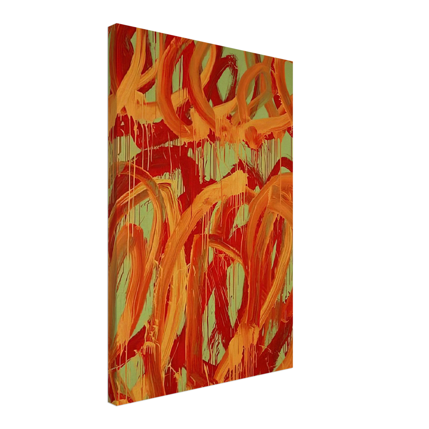 Cy Twombly - Camino Real  IV  Canvas - 40x60 cm / 16x24 inches-canvas