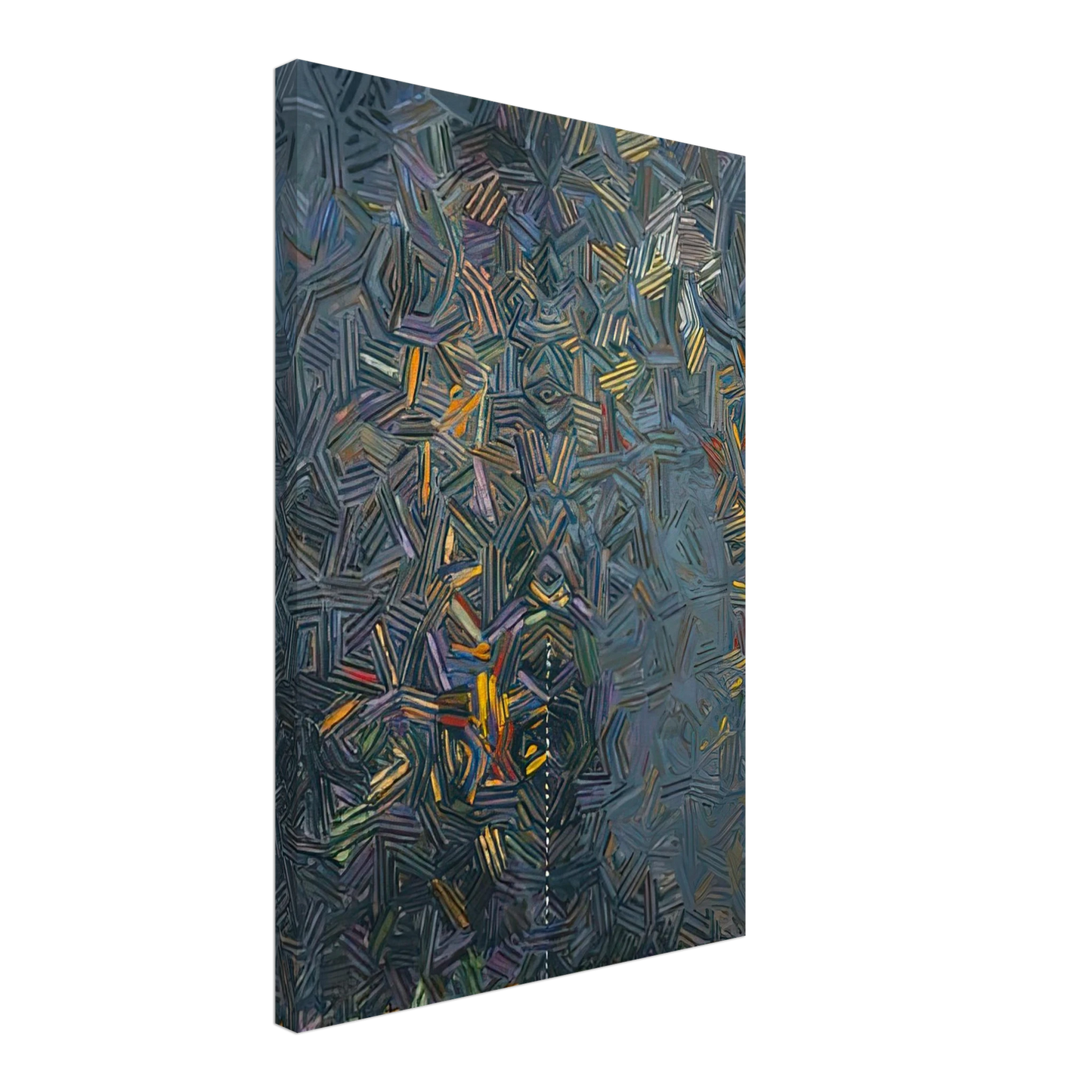 Jasper Johns - DANCERS ON A PLANE 1981 Canvas - 70x100 cm / 28x40 inches-canvas