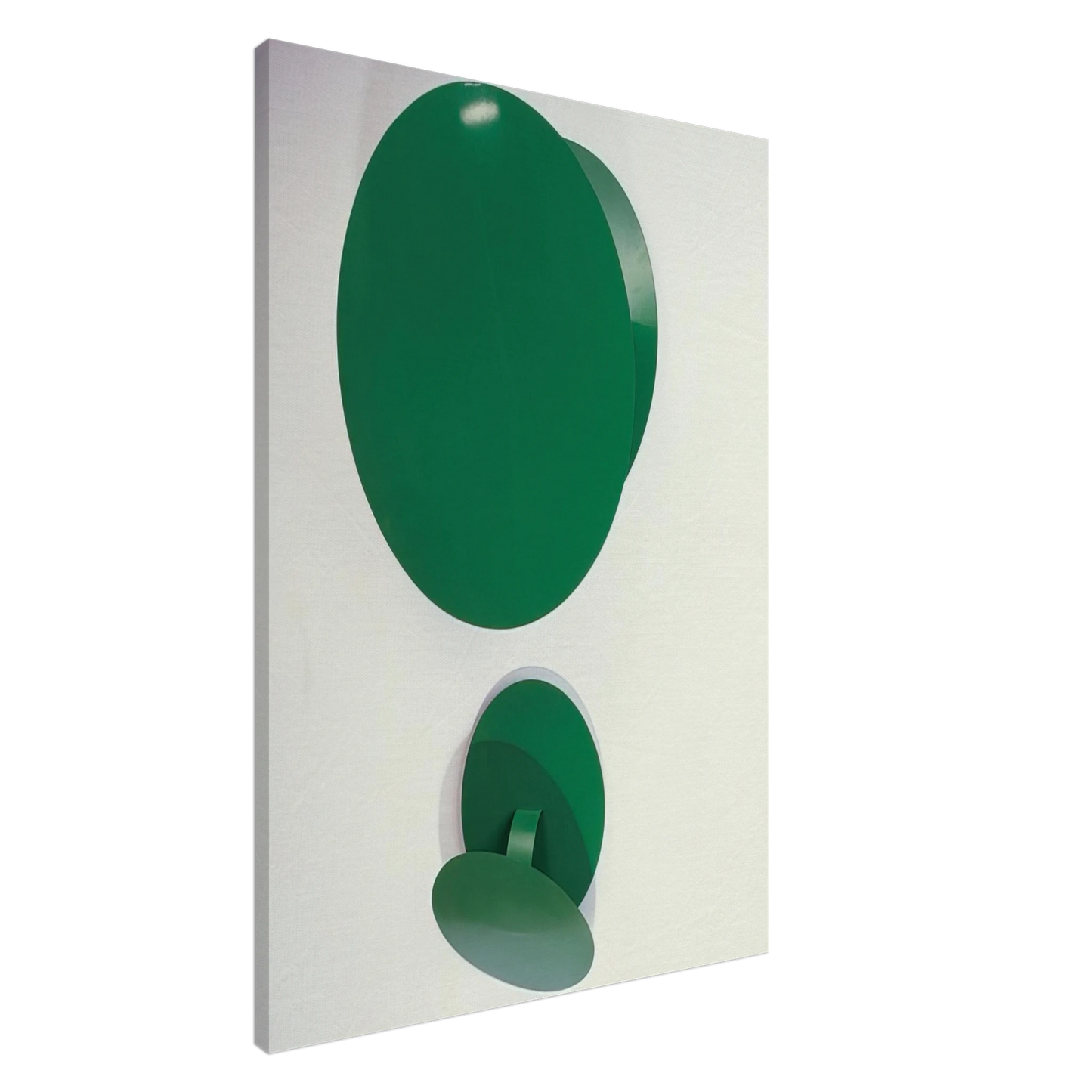 Lygia Pape - Amazonia Green - 1989 Canvas - 20x30 cm / 8x12 inches-canvas