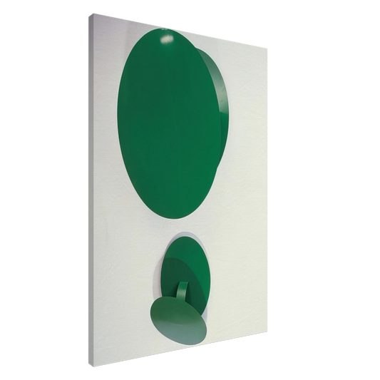 Lygia Pape - Amazonia Green - 1989 Canvas - 20x30 cm / 8x12 inches-canvas