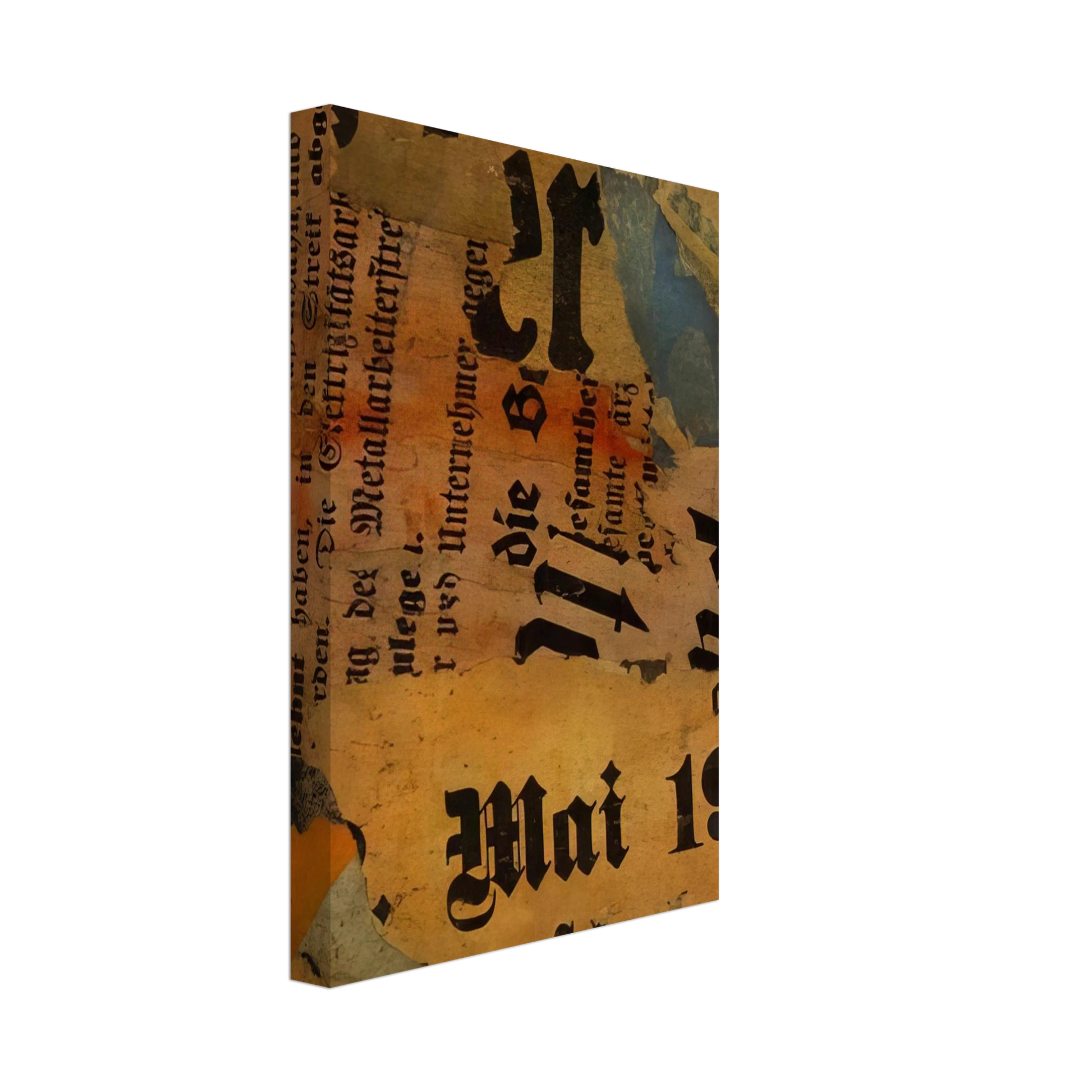 Kurt Schwitters - MAI 191 1919 Canvas - 40x60 cm / 16x24 inches-canvas