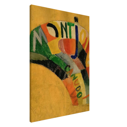 Sonia Delaunay - MONTJOIE Canvas - 20x30 cm / 8x12 inches-canvas