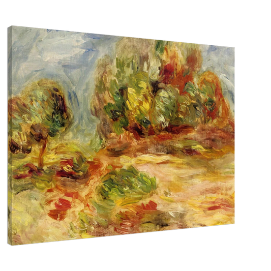 Pierre-Auguste Renoir - Cagnes Landscape Canvas - 20x30 cm / 8x12 inches-canvas