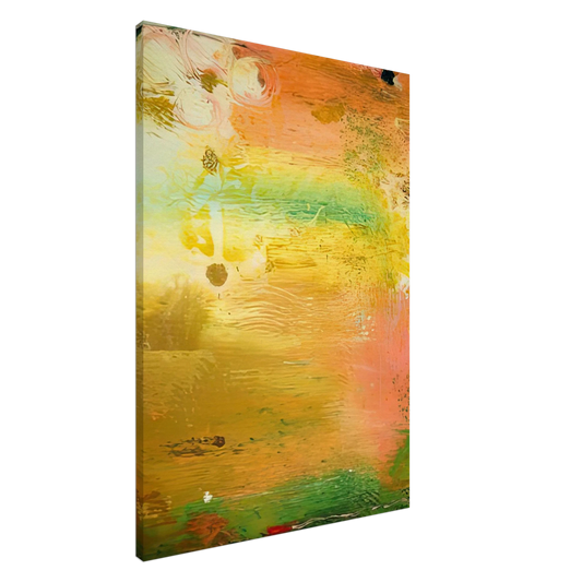 Helen Frankenthaler - Fantasy Garden, 1992- Canvas - 20x30 cm / 8x12 inches-canvas