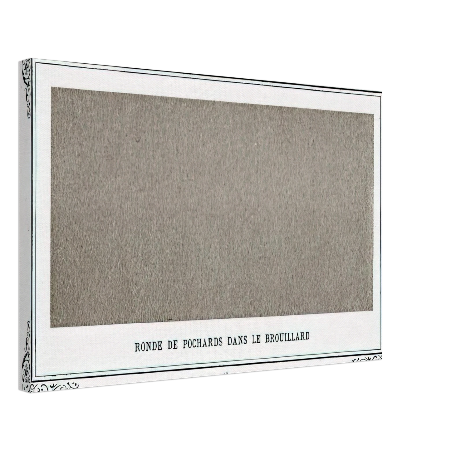 Alphonse Allais - Band of Greyfriars in the Fog Band Of Dusty Drunks In The Fog Canvas - 40x60 cm / 16x24 inches-canvas