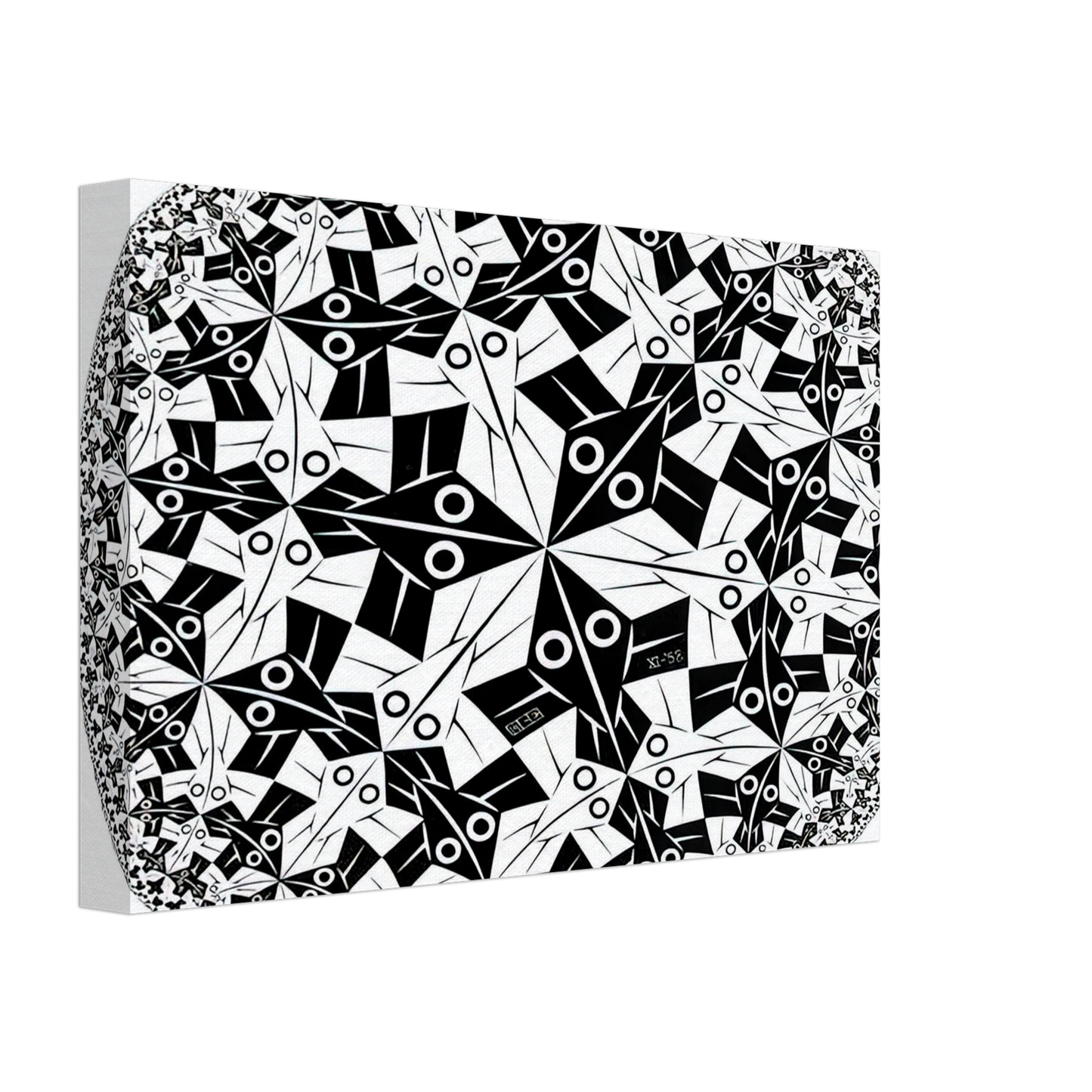 MC Escher - CIRCLE LIMIT I Canvas - 40x60 cm / 16x24 inches-canvas