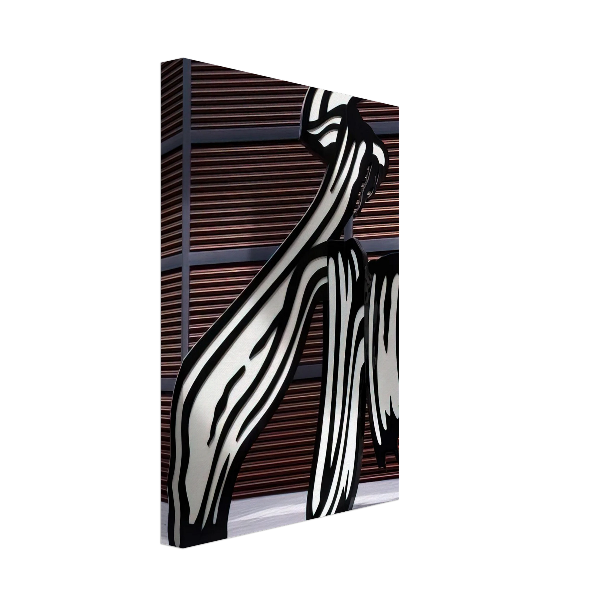 Roy Lichtenstein - BRUSHSTROKE 1996 Canvas - 70x100 cm / 28x40 inches-canvas