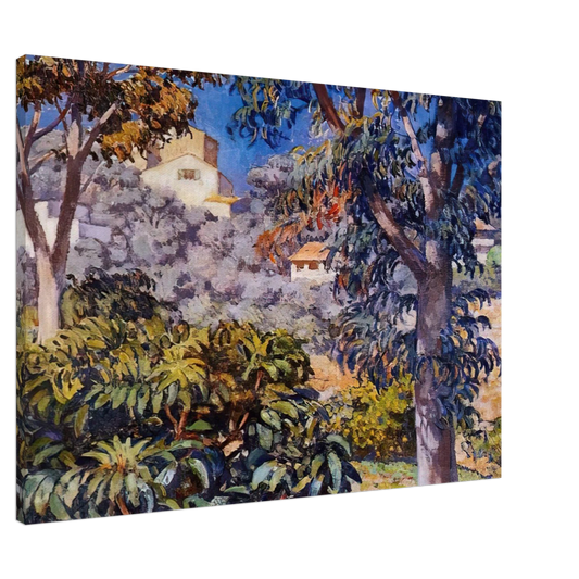 Theo van Rysselberghe - NOON LANDSCAPE Canvas - 20x30 cm / 8x12 inches-canvas