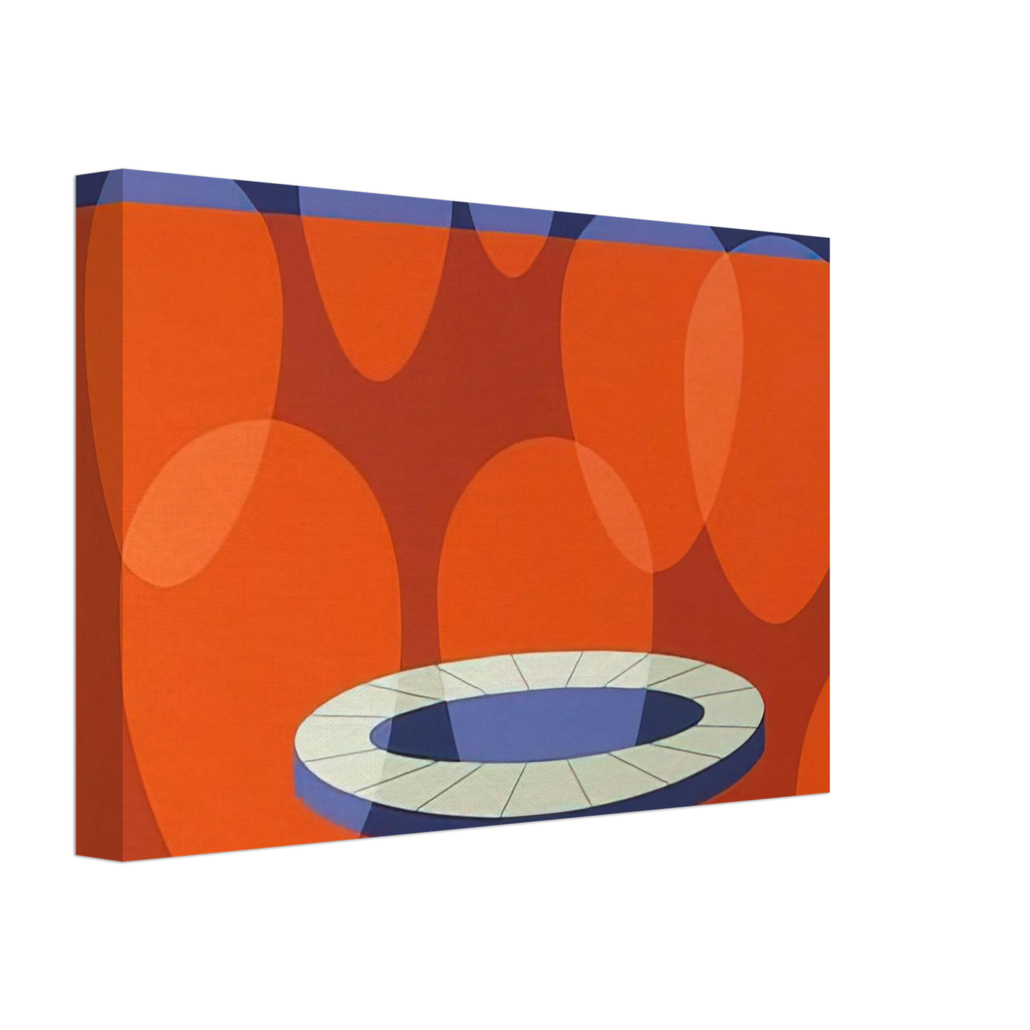 Clarence Holbrook Carter - Joseph and his Brothers - 1971 Canvas - 40x60 cm / 16x24 inches-canvas