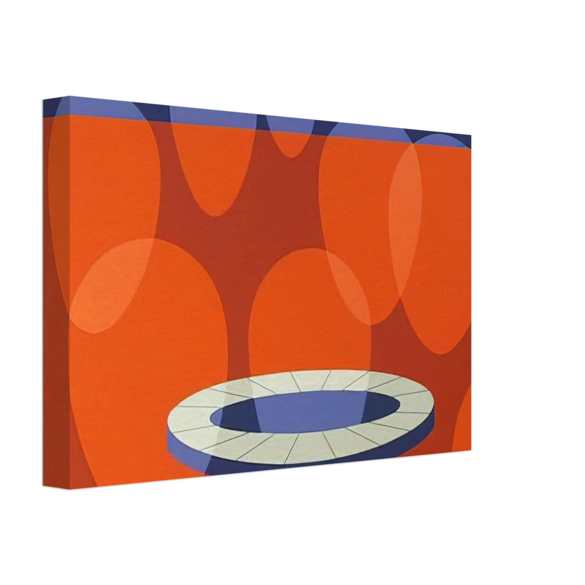 Clarence Holbrook Carter - Joseph and his Brothers - 1971 Canvas - 40x60 cm / 16x24 inches-canvas