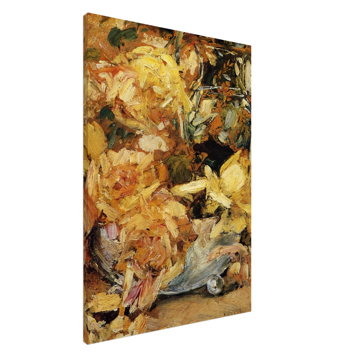 Childe Hassam - Roses Canvas - 20x30 cm / 8x12 inches-canvas
