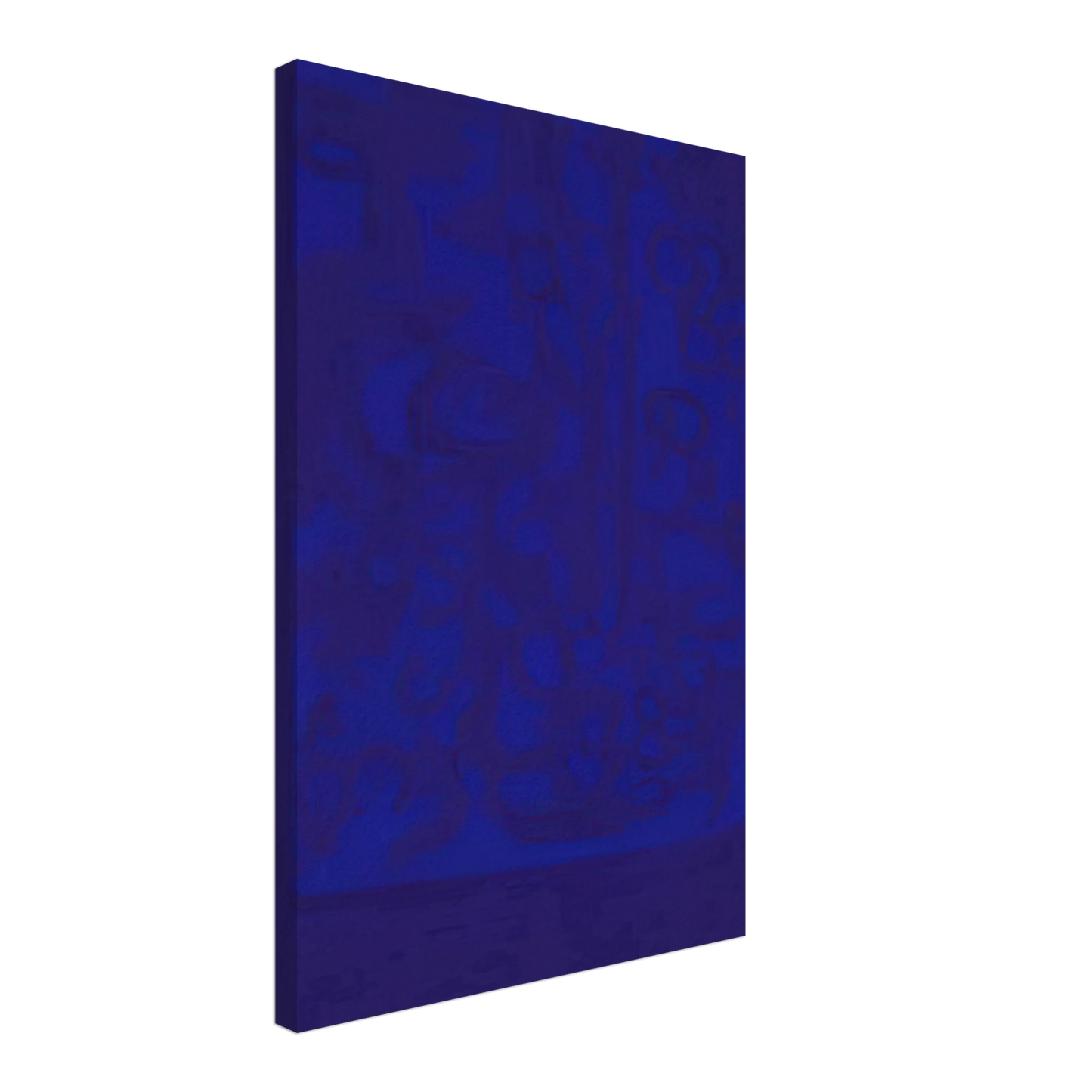 Carla Accardi - Blue Viola - 1962 Canvas - 70x100 cm / 28x40 inches-canvas