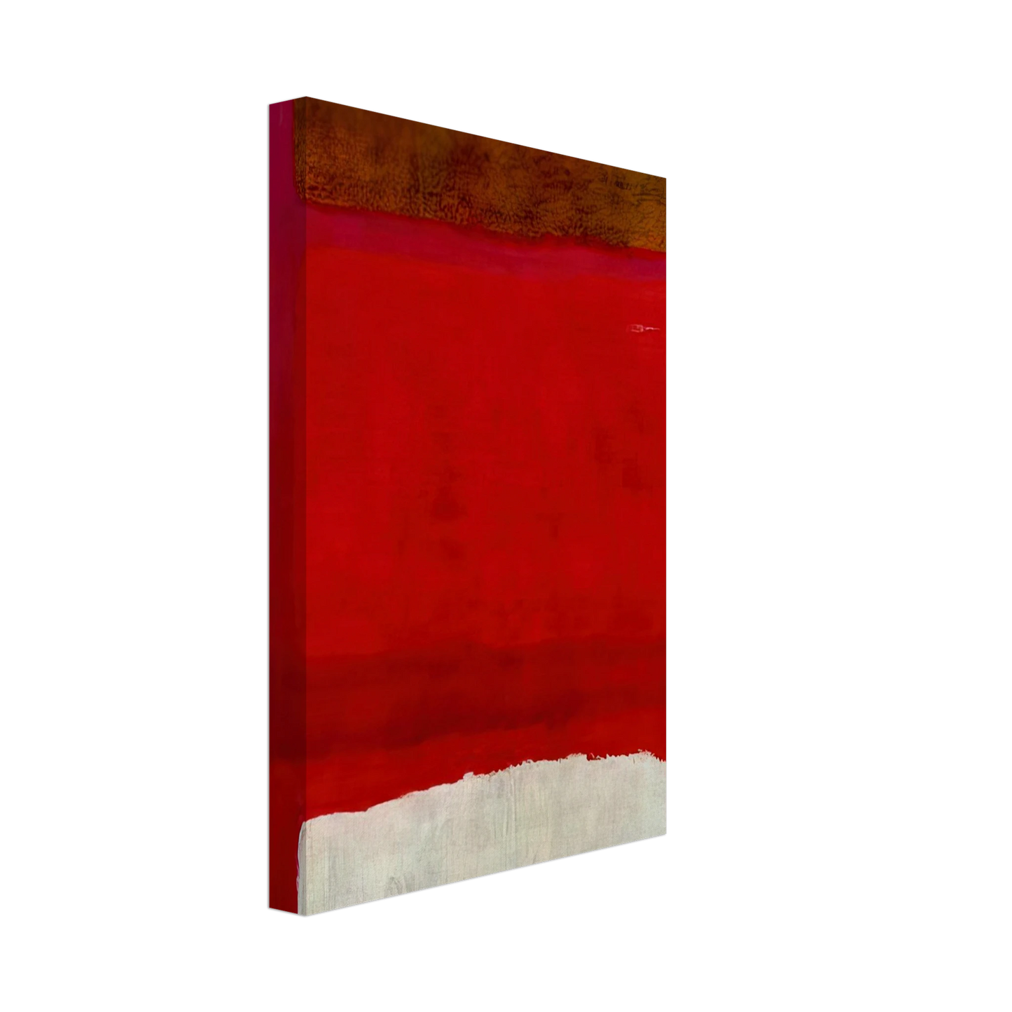 Mark Rothko - No. 16 Red, White, and Brown - 1957 Canvas - 70x100 cm / 28x40 inches-canvas