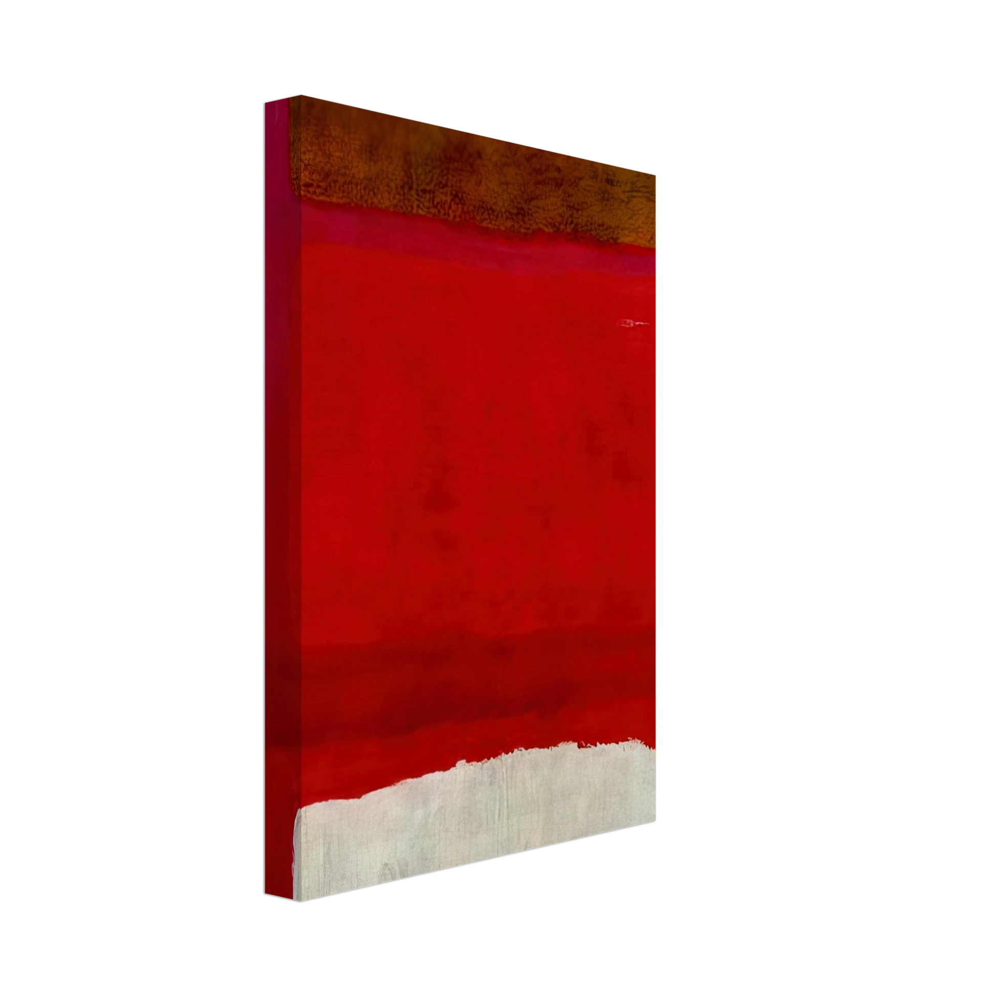Mark Rothko - No. 16 Red, White, and Brown - 1957 Canvas - 70x100 cm / 28x40 inches-canvas