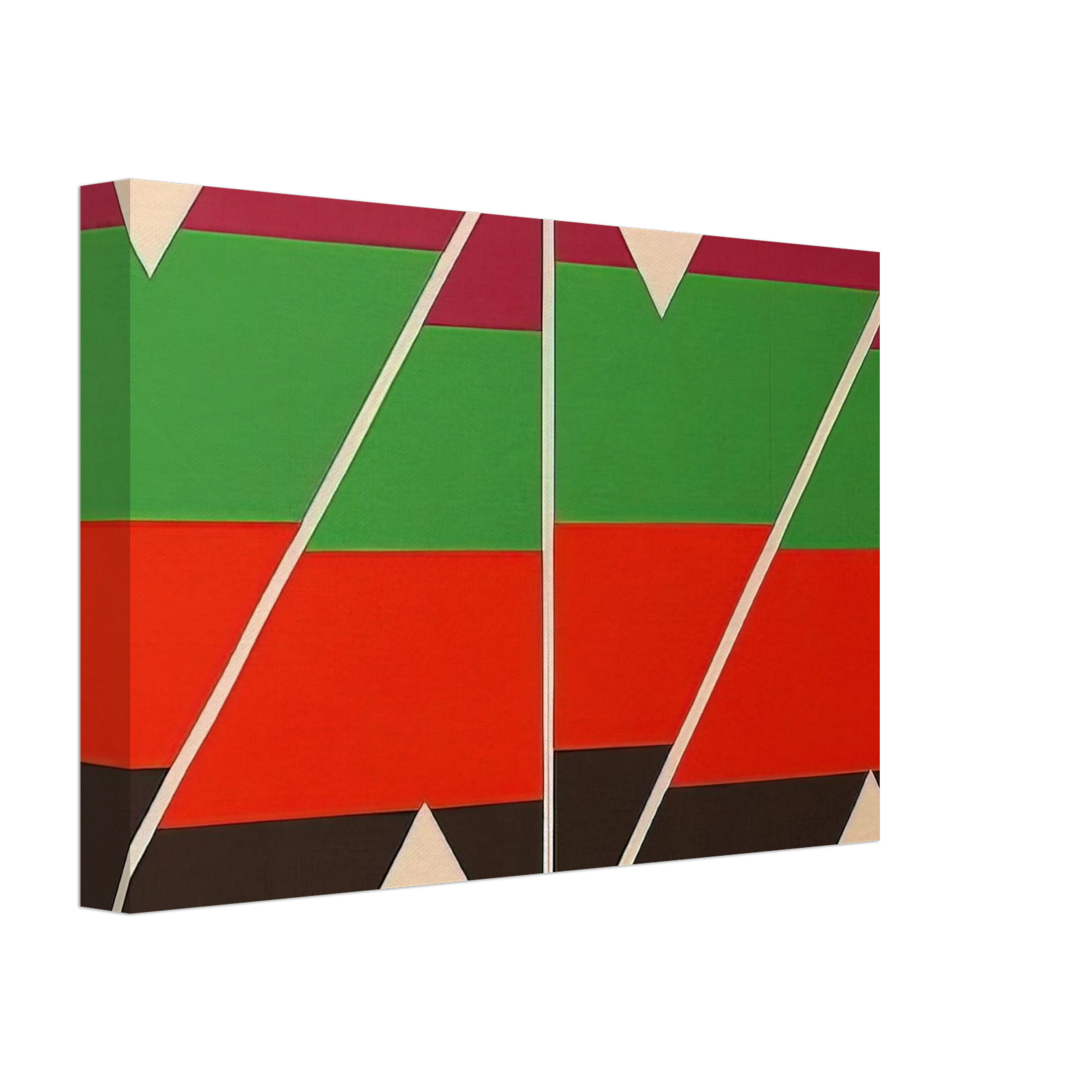 Larry Zox - Scissors Jack - 1974 Canvas - 70x100 cm / 28x40 inches-canvas