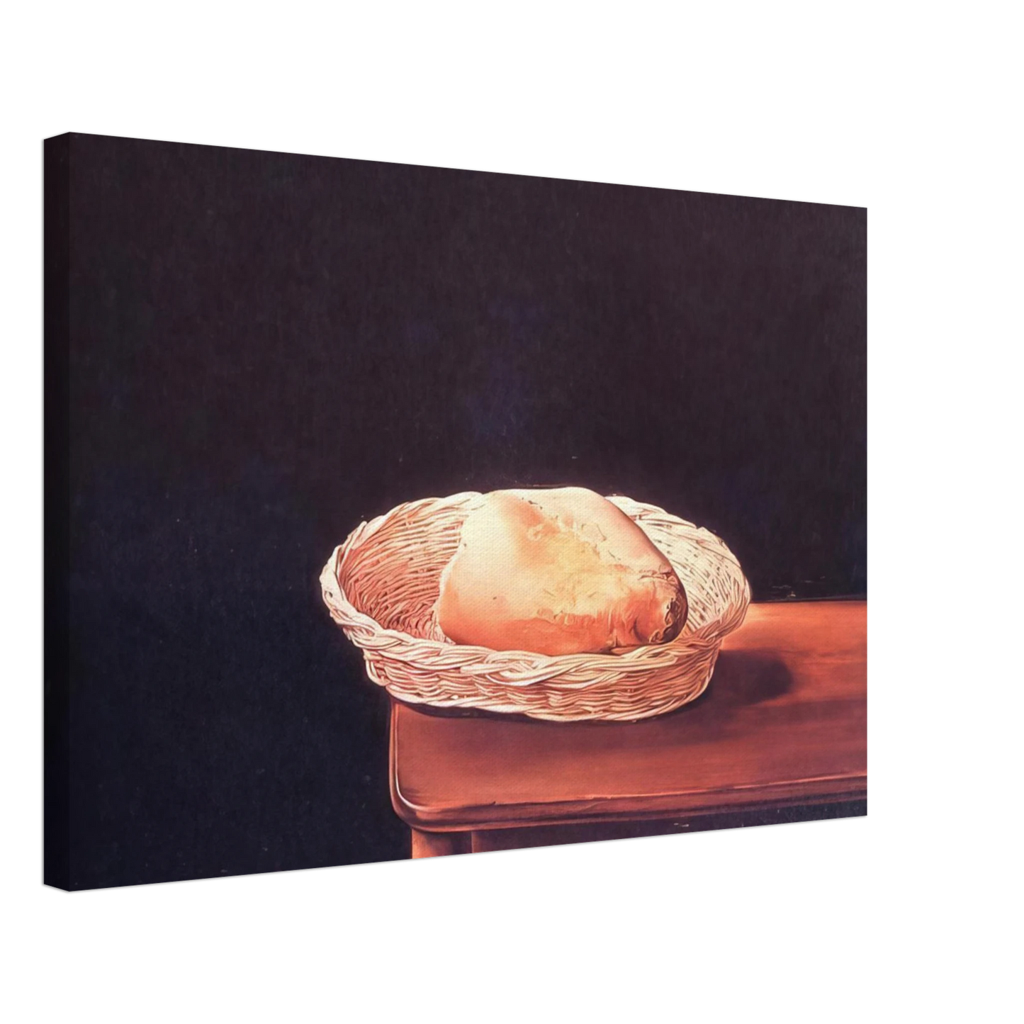 Salvador Dali - THE BREAD BASKET Canvas - 40x60 cm / 16x24 inches-canvas