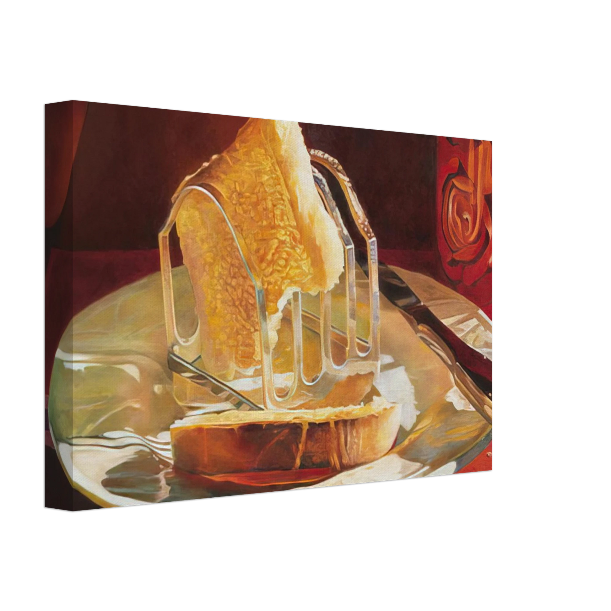 Mary Pratt - Between the Dark and the Daylight - 2011 Canvas - 40x60 cm / 16x24 inches-canvas