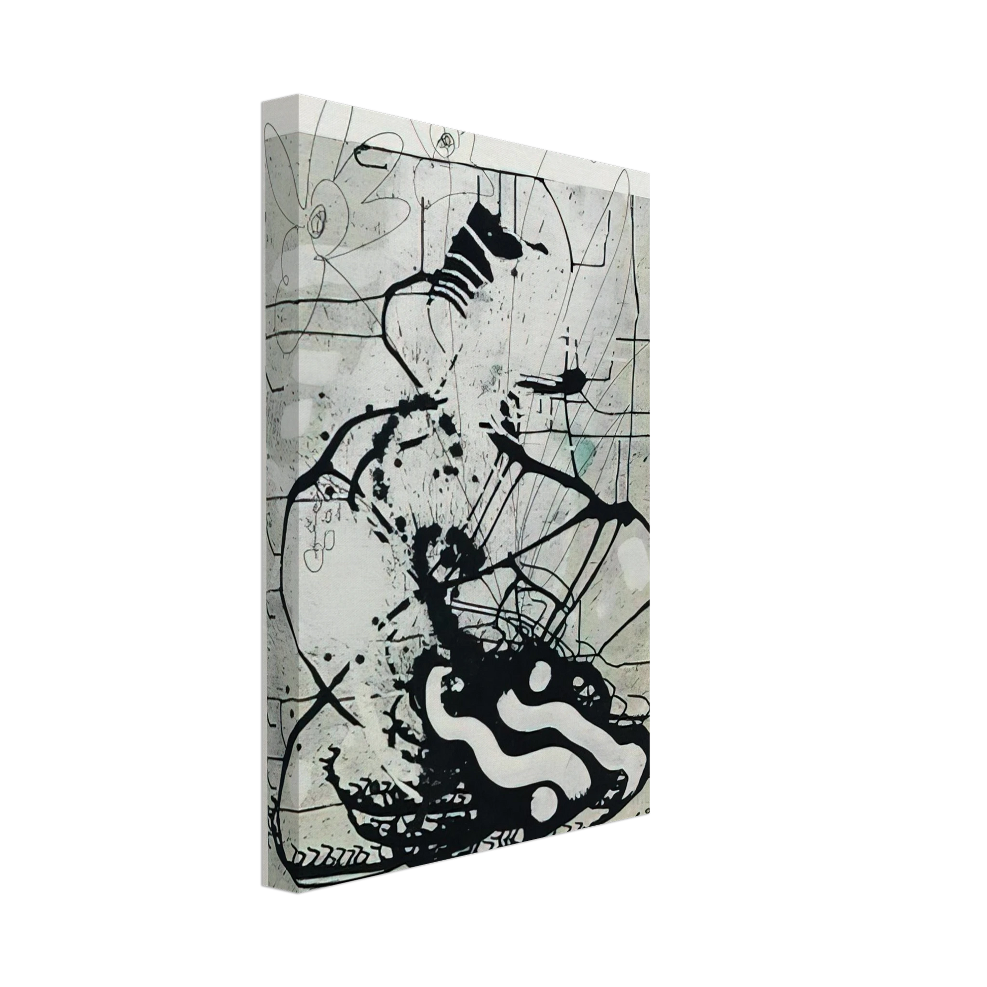 Sigmar Polke - BLUMEN 1985 Canvas - 70x100 cm / 28x40 inches-canvas