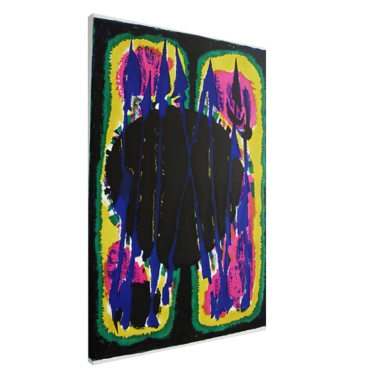 Alfred Manessier - La Mise au tombeau - 1949 Canvas - 20x30 cm / 8x12 inches-canvas