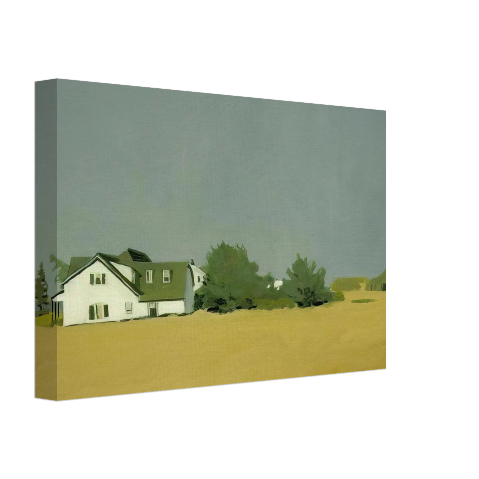 Fairfield Porter - WHEAT 1960 Canvas - 70x100 cm / 28x40 inches-canvas