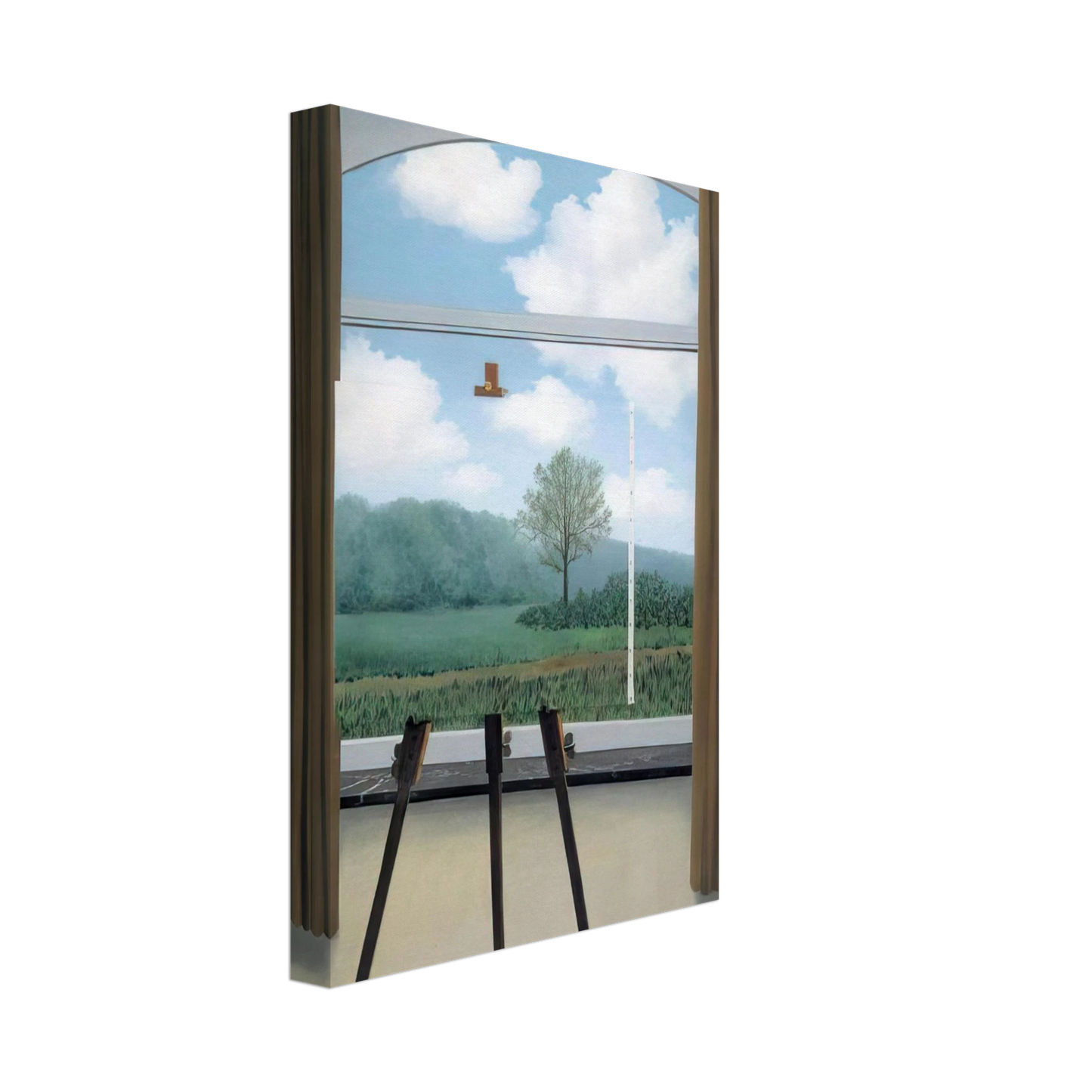 Rene Magritte - THE HUMAN CONDITION 1933 Canvas - 40x60 cm / 16x24 inches-canvas