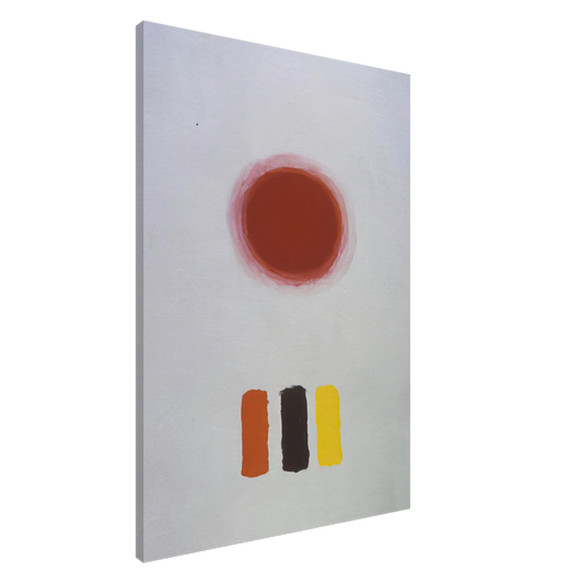 Adolph Gottlieb - Icon - 1964 Canvas - 20x30 cm / 8x12 inches-canvas