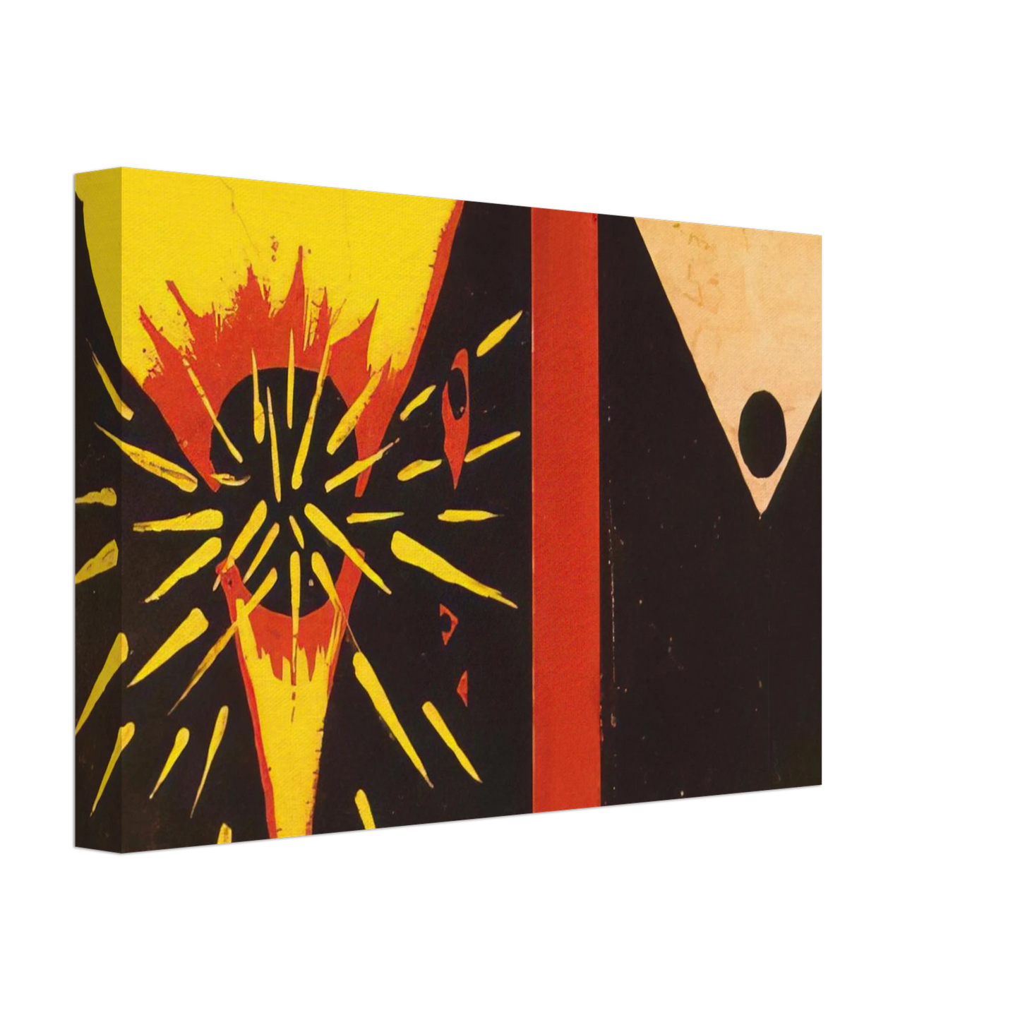 Salvador Dali - STUDY FOR CHRIST OF ST JOHN OF THE CROSS 1951 Canvas - 70x100 cm / 28x40 inches-canvas