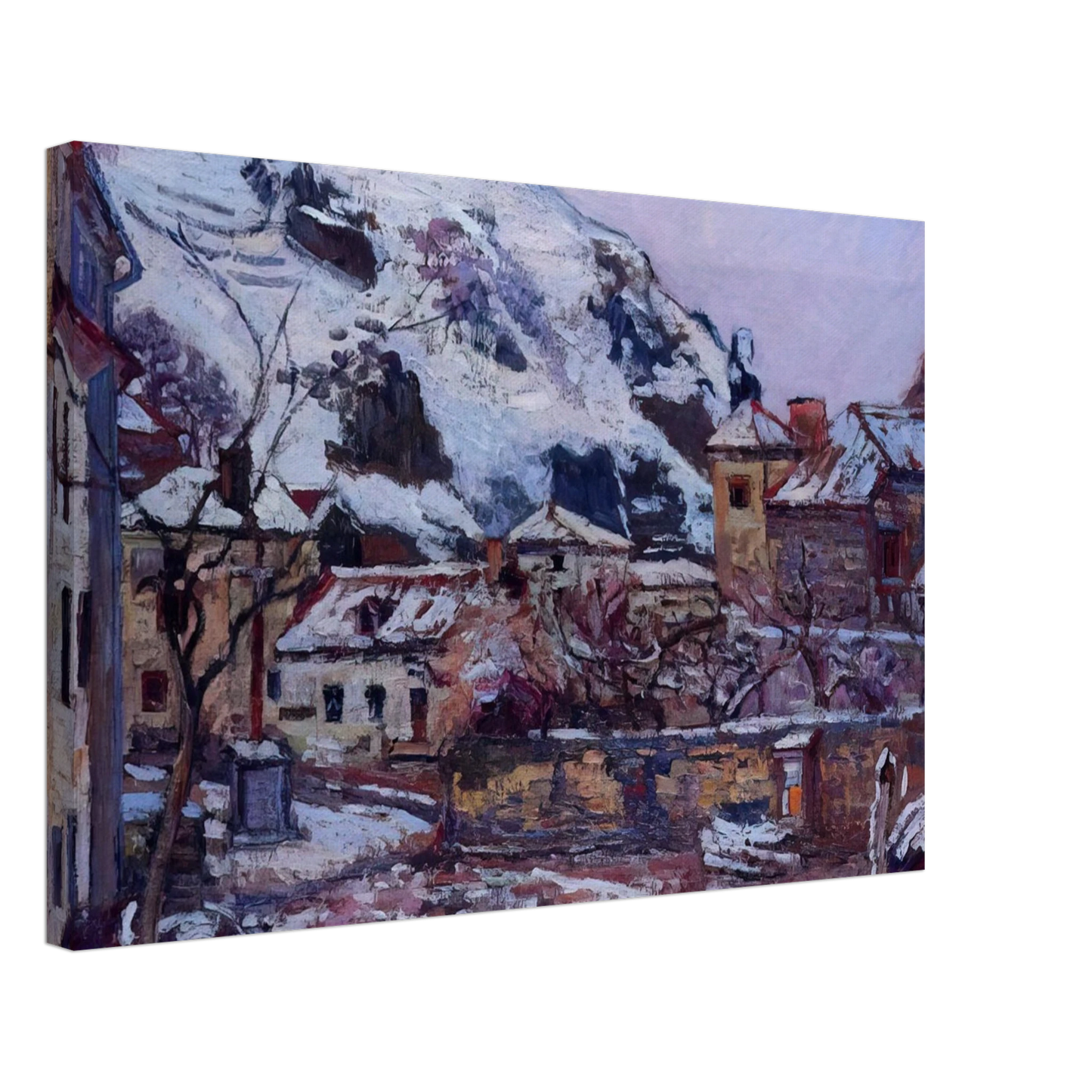 Armand Guillaumin - Saint-Julien-des-Chazes - 1895 Canvas - 40x60 cm / 16x24 inches-canvas