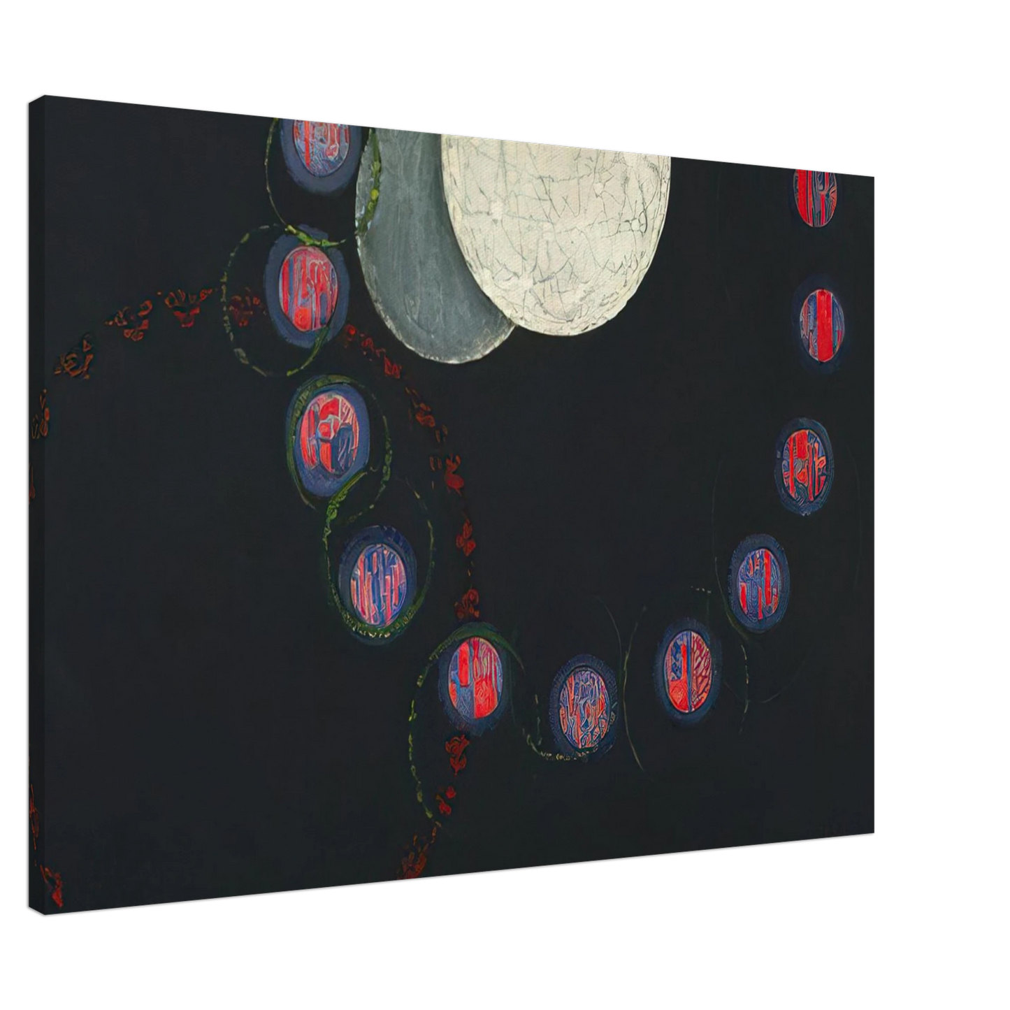 Frantisek Kupka - The First Step Canvas - 20x30 cm / 8x12 inches-canvas