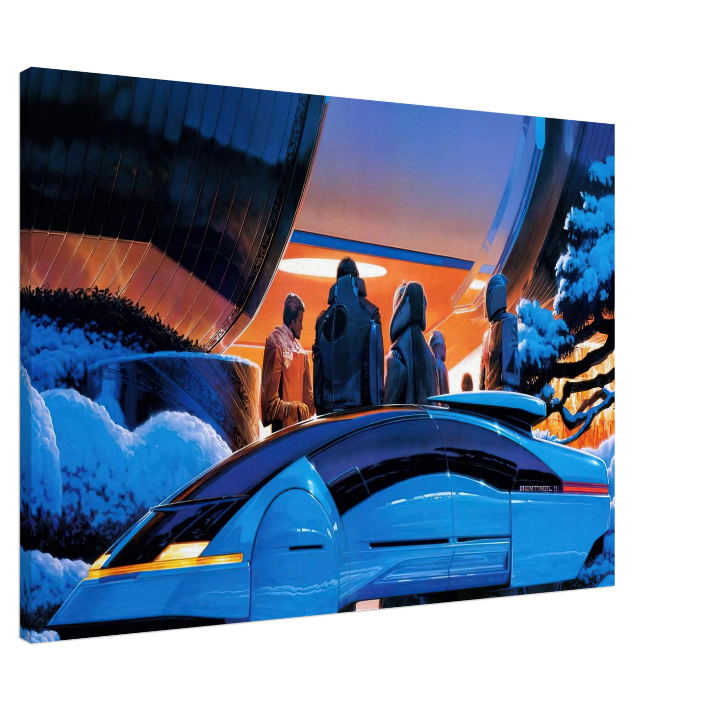 Syd Mead - Syd Mead Canvas - 20x30 cm / 8x12 inches-canvas