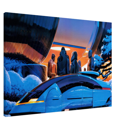 Syd Mead - Syd Mead Canvas - 20x30 cm / 8x12 inches-canvas