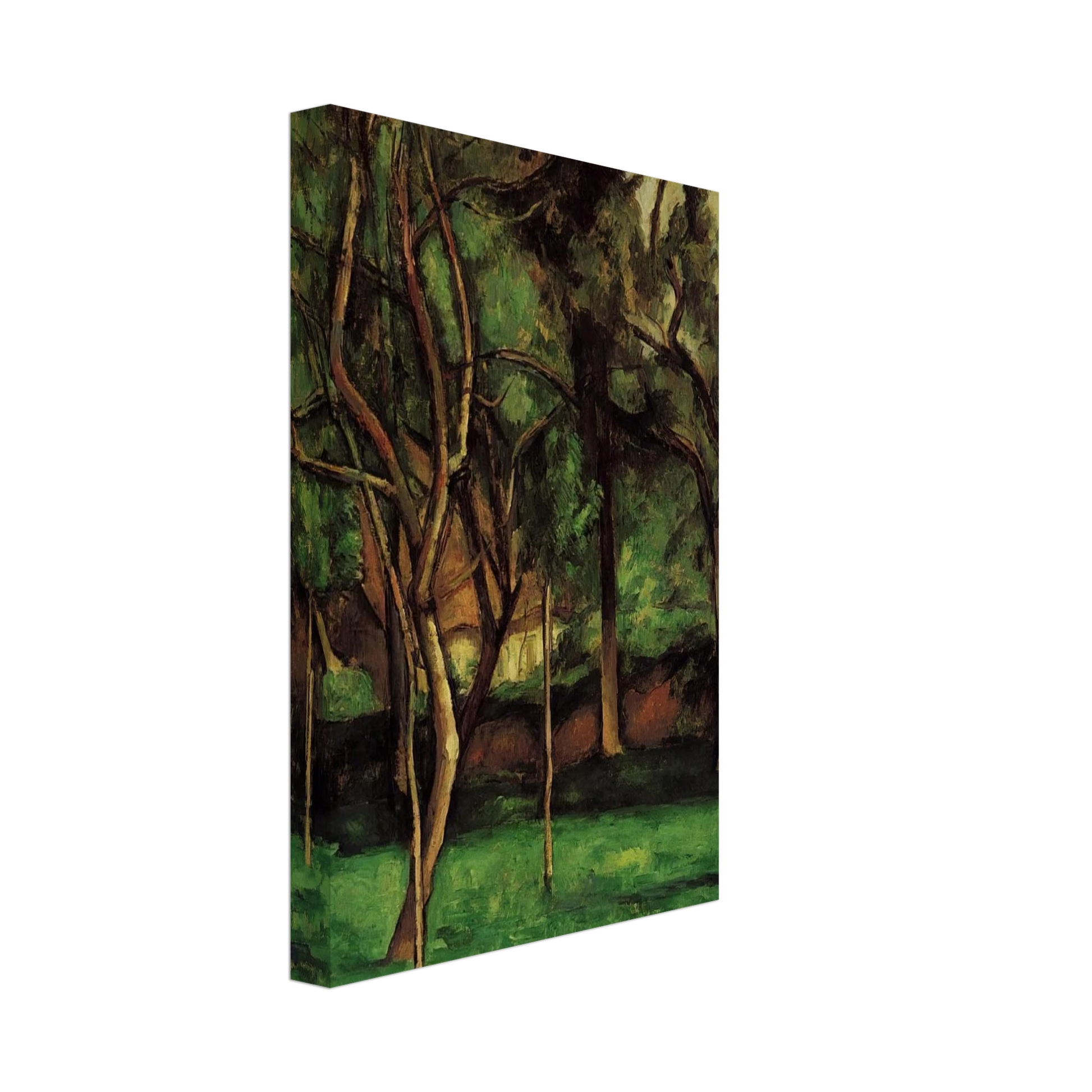 Paul Cezanne - Orchard Canvas - 40x60 cm / 16x24 inches-canvas