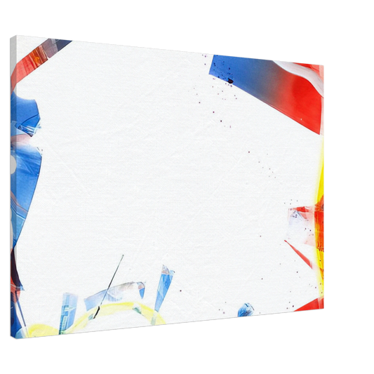 Sam Francis - Untitled  SFM66-04  Canvas - 20x30 cm / 8x12 inches-canvas