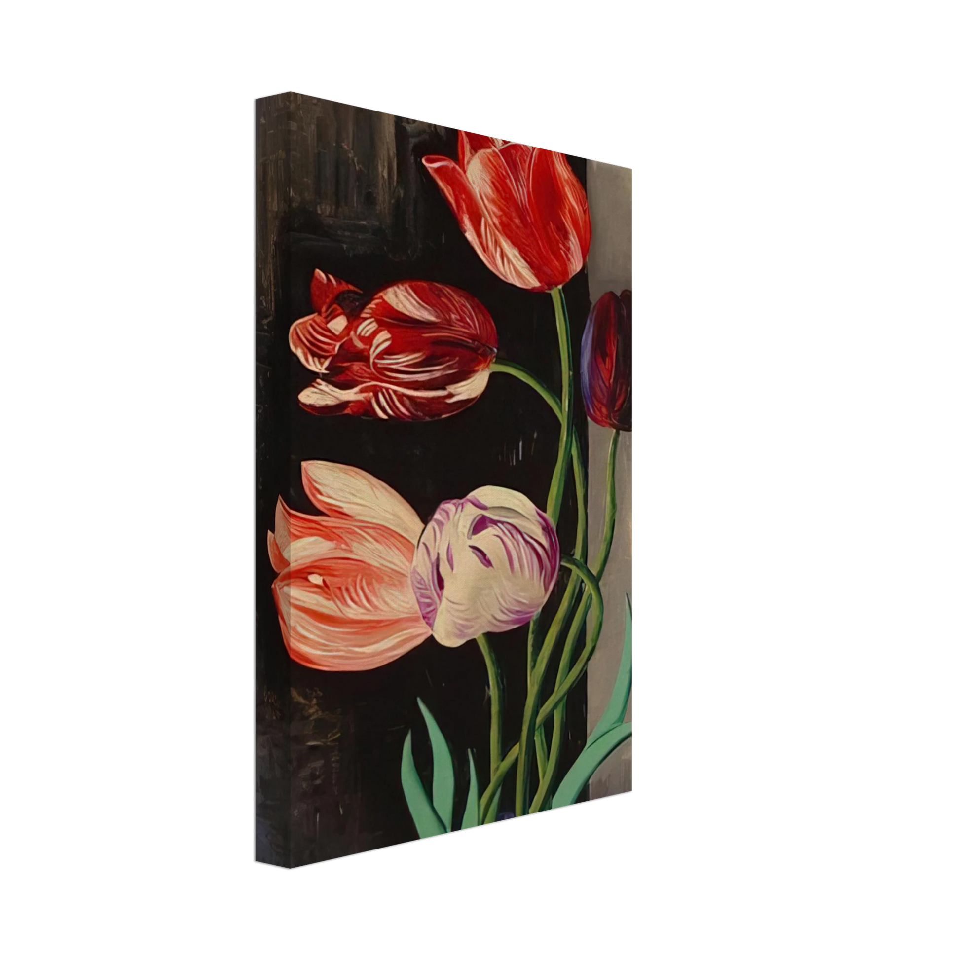 Moise Kisling - TULIPS Canvas - 40x60 cm / 16x24 inches-canvas