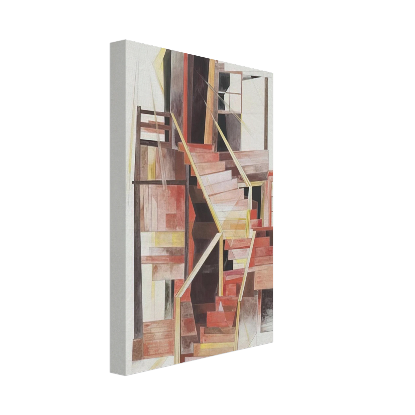 Charles Demuth - Stairs, Provincetown - 1920 Canvas - 70x100 cm / 28x40 inches-canvas