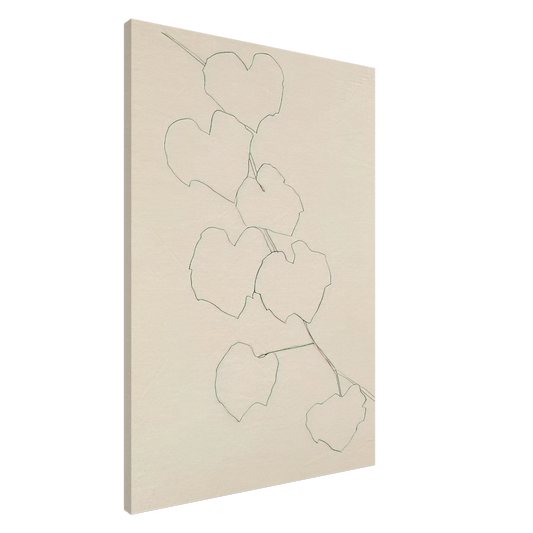 Ellsworth Kelly - Grape Leaves II Canvas - 20x30 cm / 8x12 inches-canvas