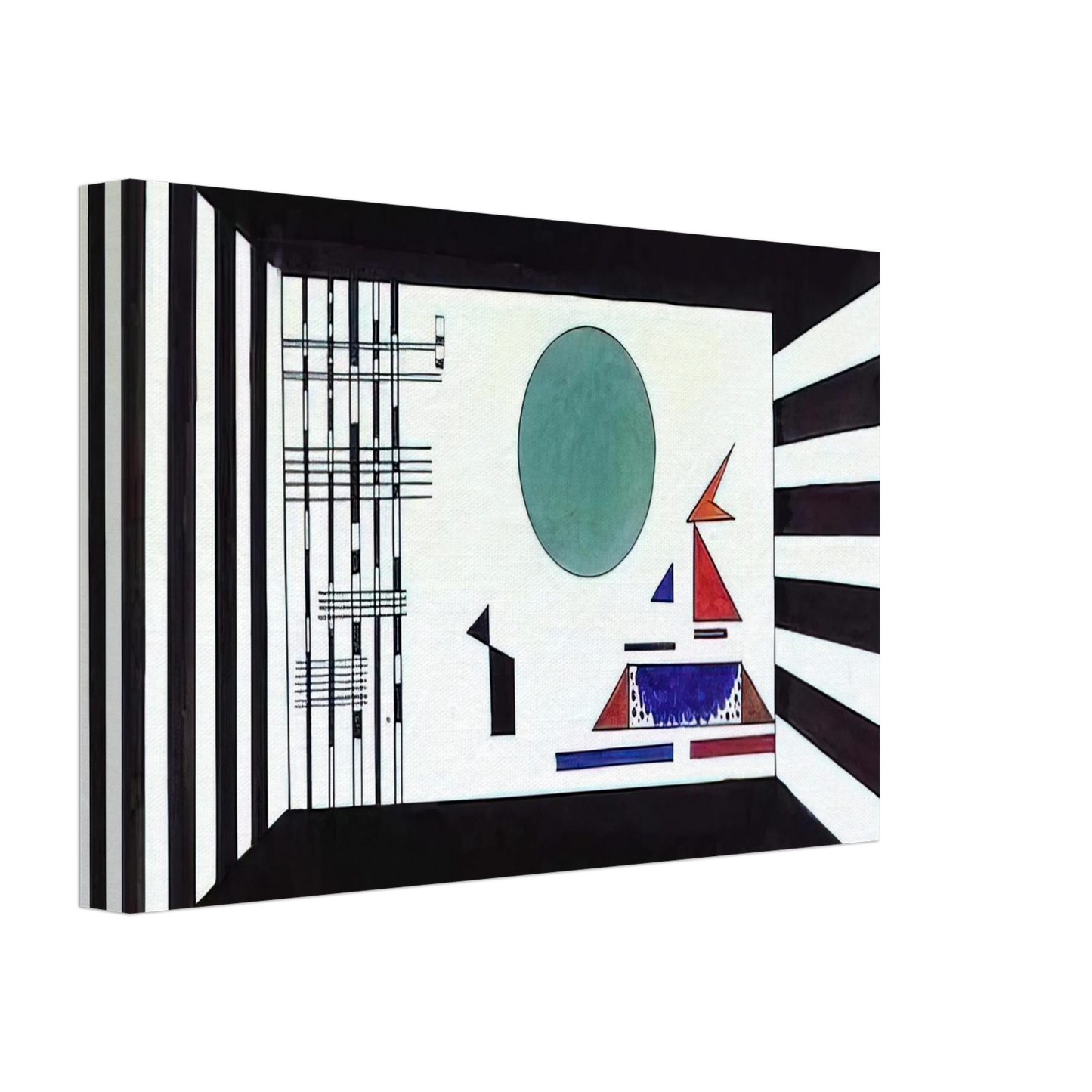 Wassily Kandinsky - NOT_DETECTED_189367 Canvas - 40x60 cm / 16x24 inches-canvas