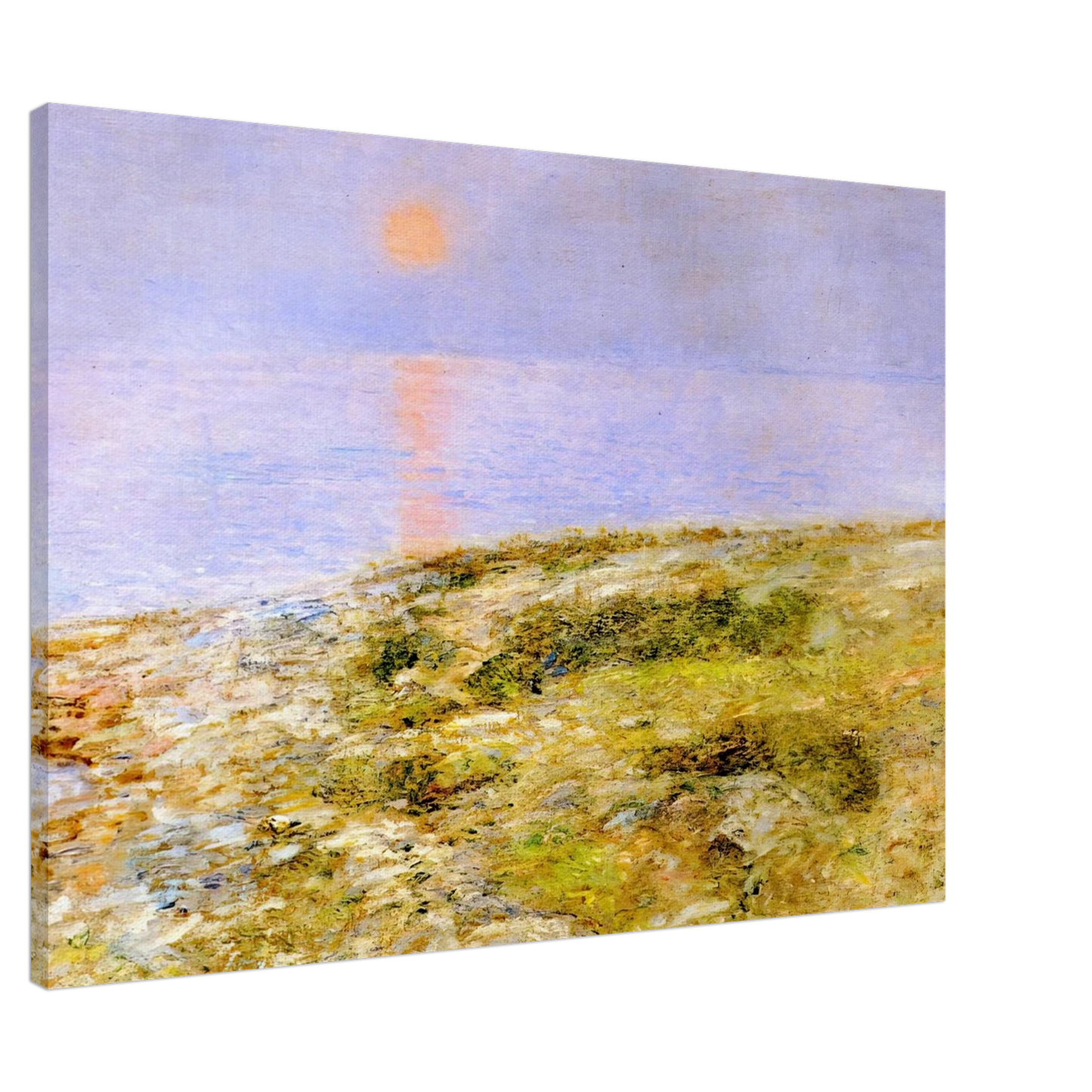 Childe Hassam - Sunset, Isle of Shoals Canvas - 20x30 cm / 8x12 inches-canvas