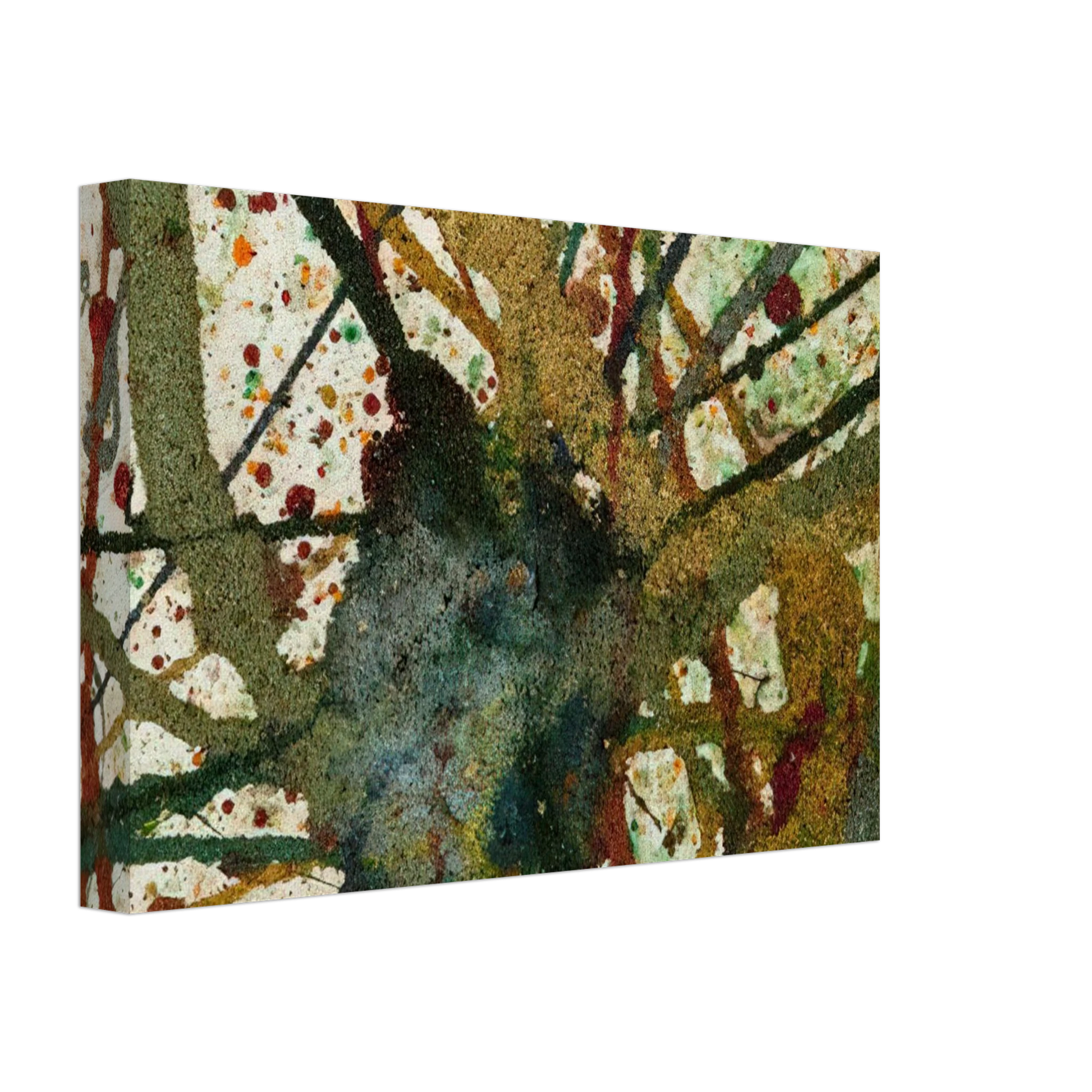 Taro Yamamoto - UNTITLED 1972 1 Canvas - 70x100 cm / 28x40 inches-canvas